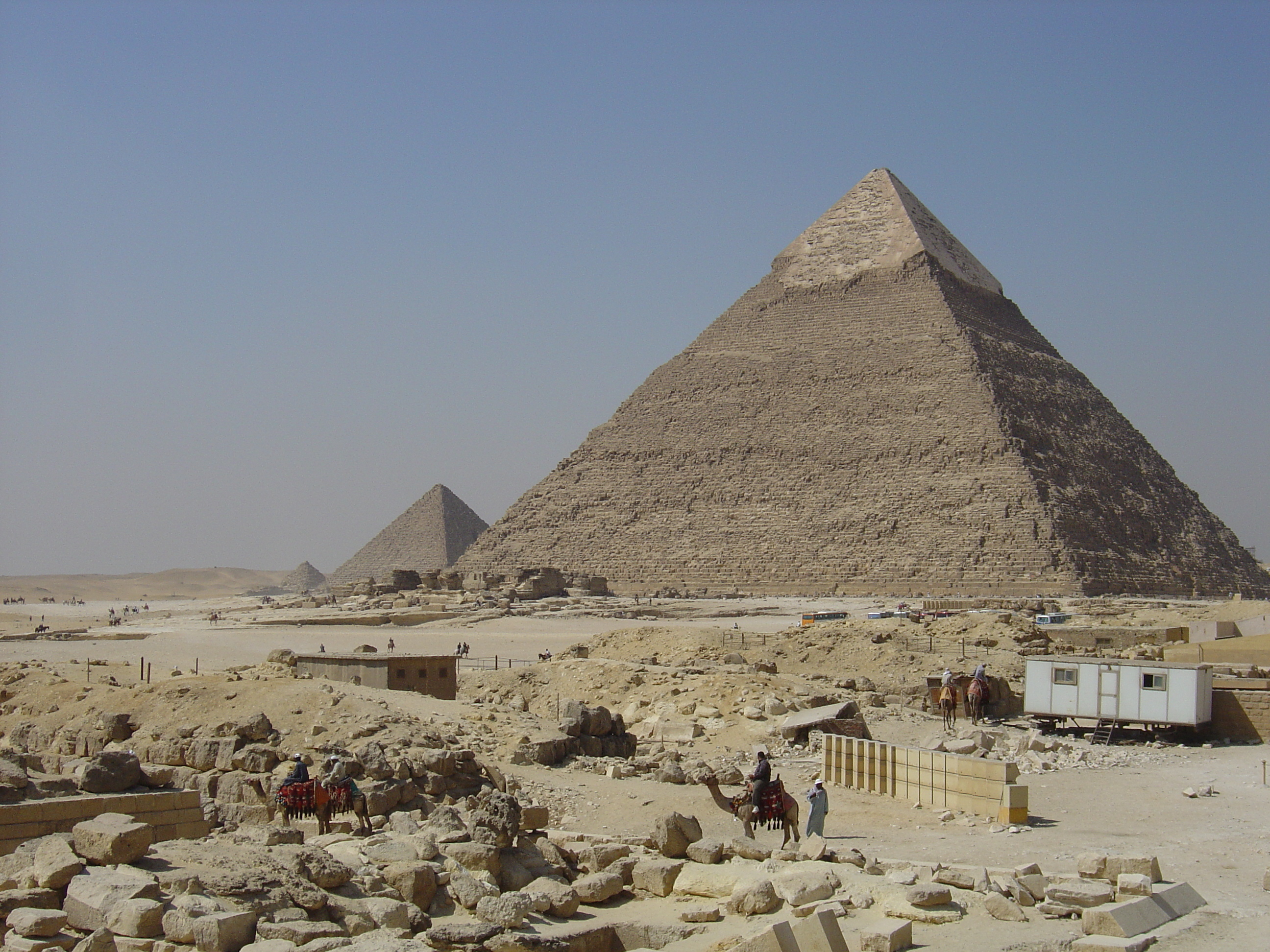 照片 埃及(Egypt) 吉萨金字塔(Giza Pyramids) 2004-09 39