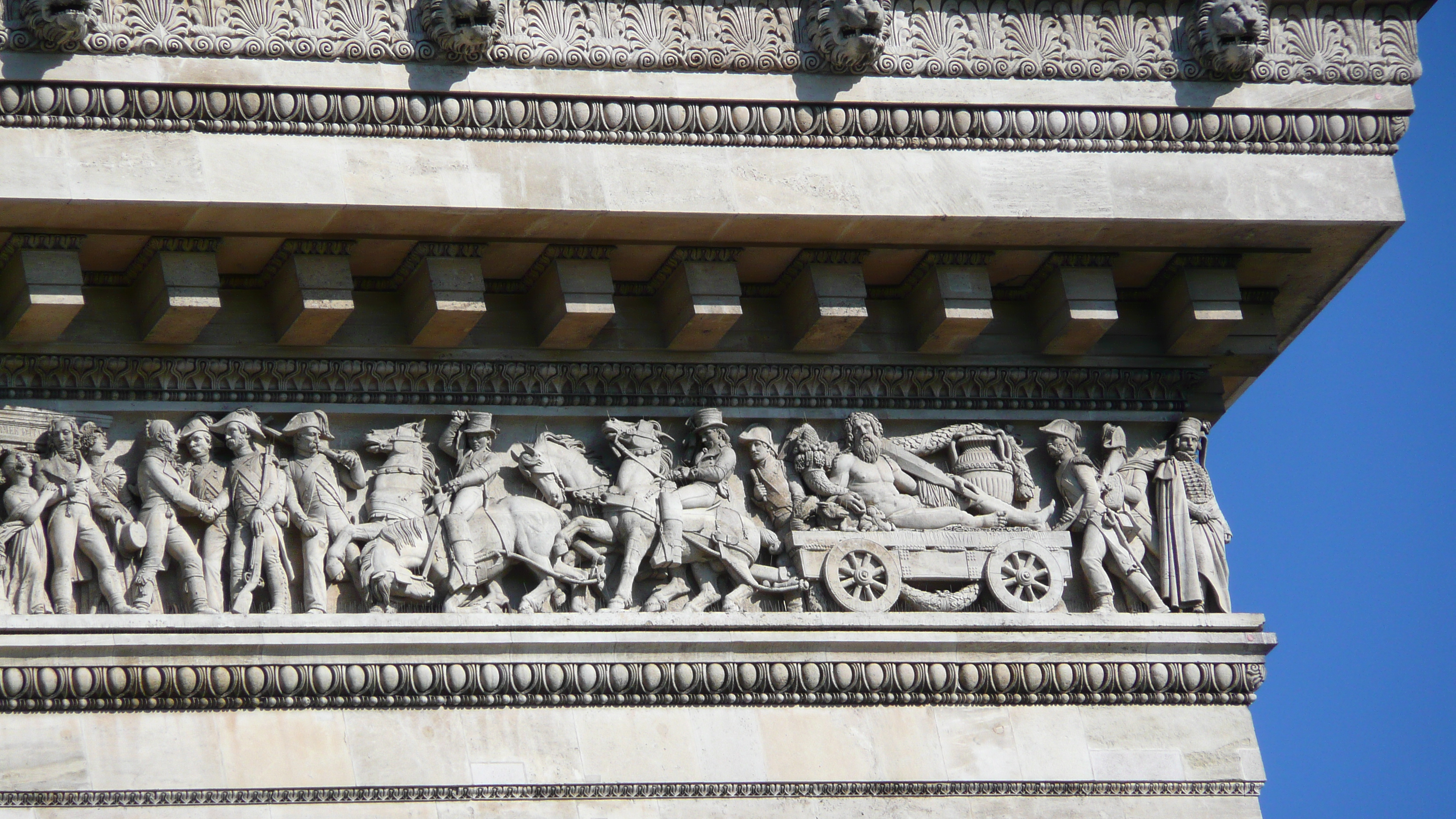照片 法国(France) 巴黎(Paris) 星形广场和凯旋门(Etoile and Arc de Triomphe) 2007-05 9