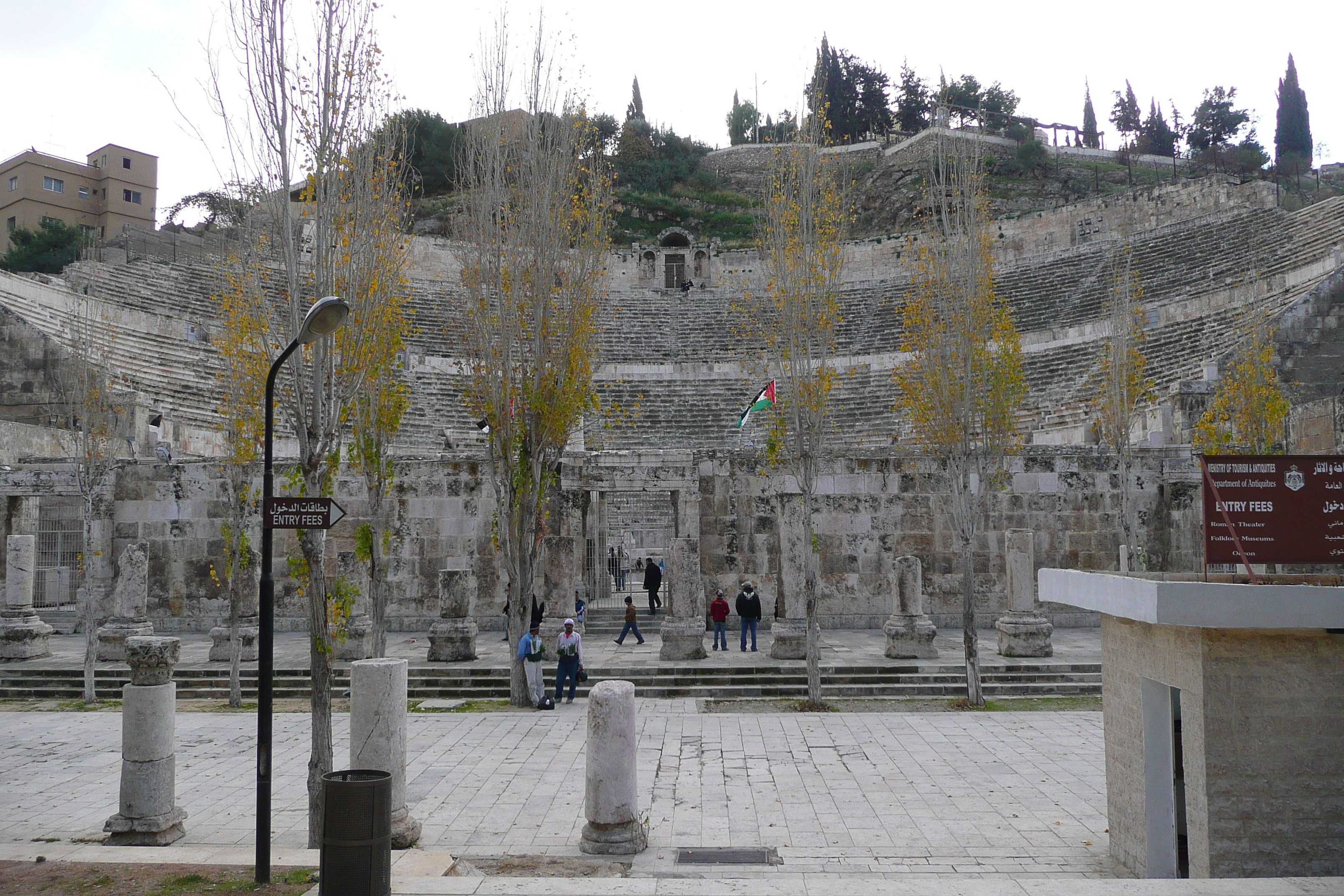 照片 约旦(Jordan) 安曼(Amman) 罗马剧场(Roman Theater) 2007-12 8