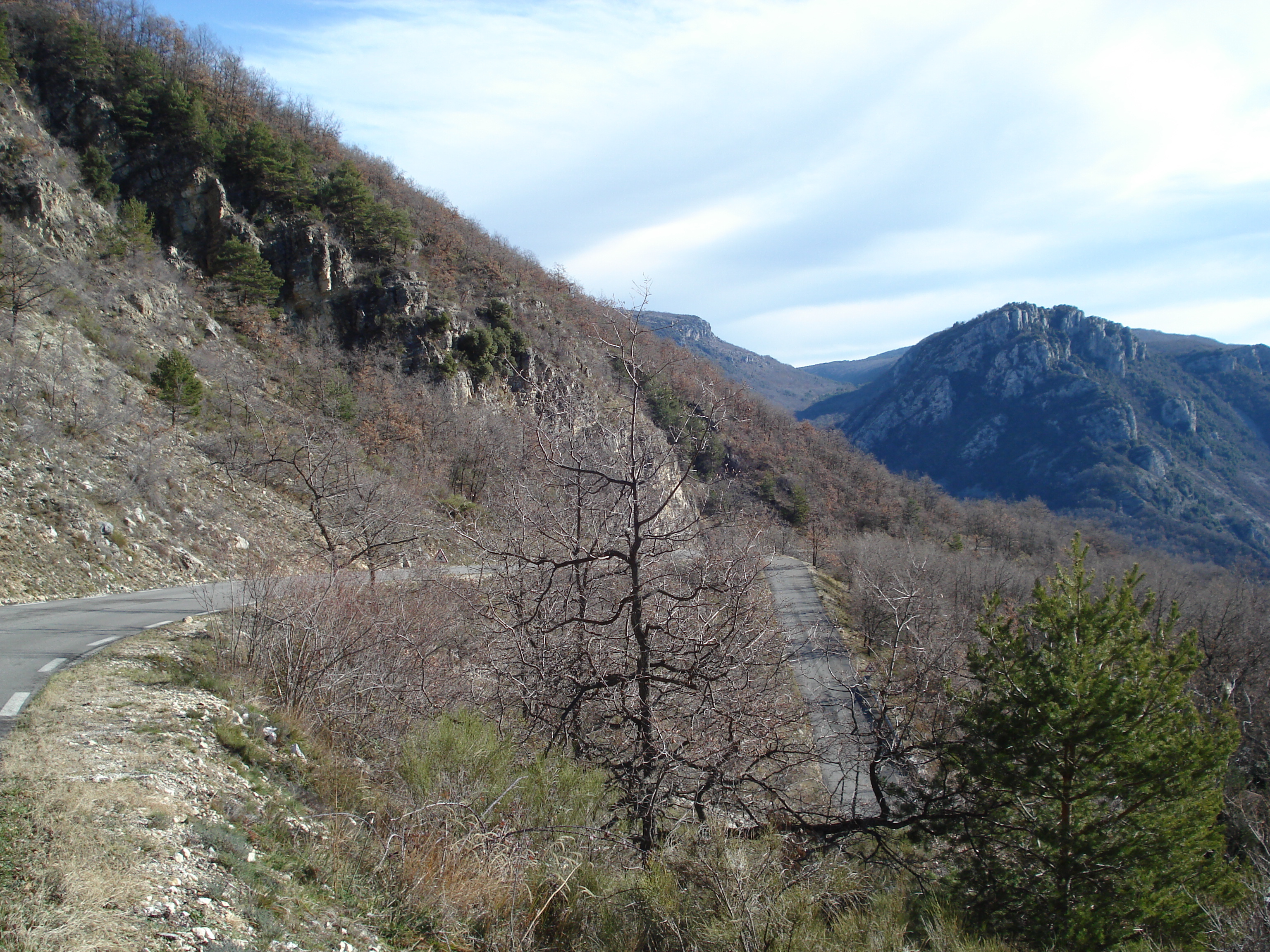 照片 法国(France) 库尔瑟古勒至格雷奥利耶雪场公路(Coursegoule to Greolieres les neiges road) 2007-01 112