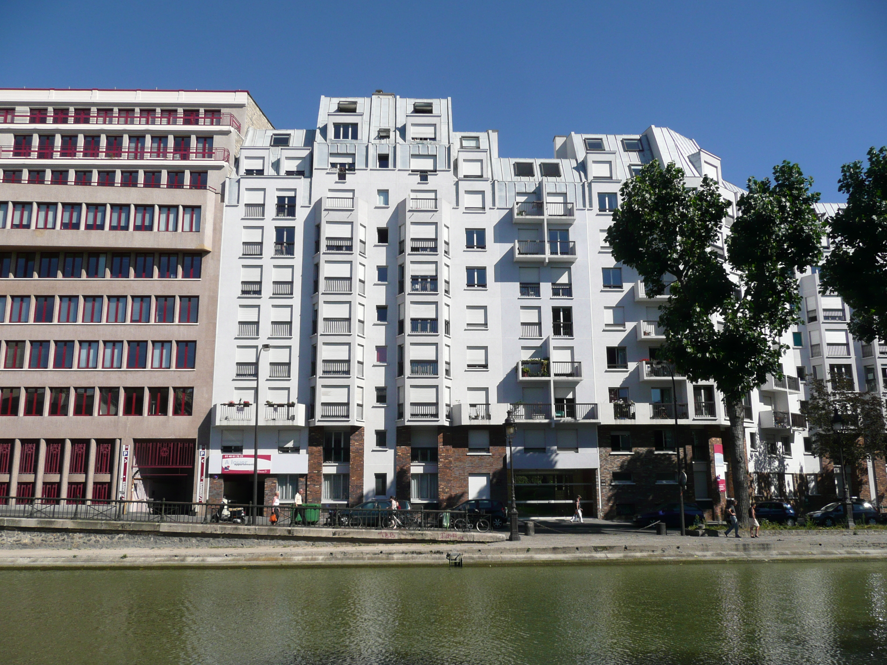 照片 法国(France) 巴黎(Paris) 圣马丁运河(Canal St Martin) 2007-08 49