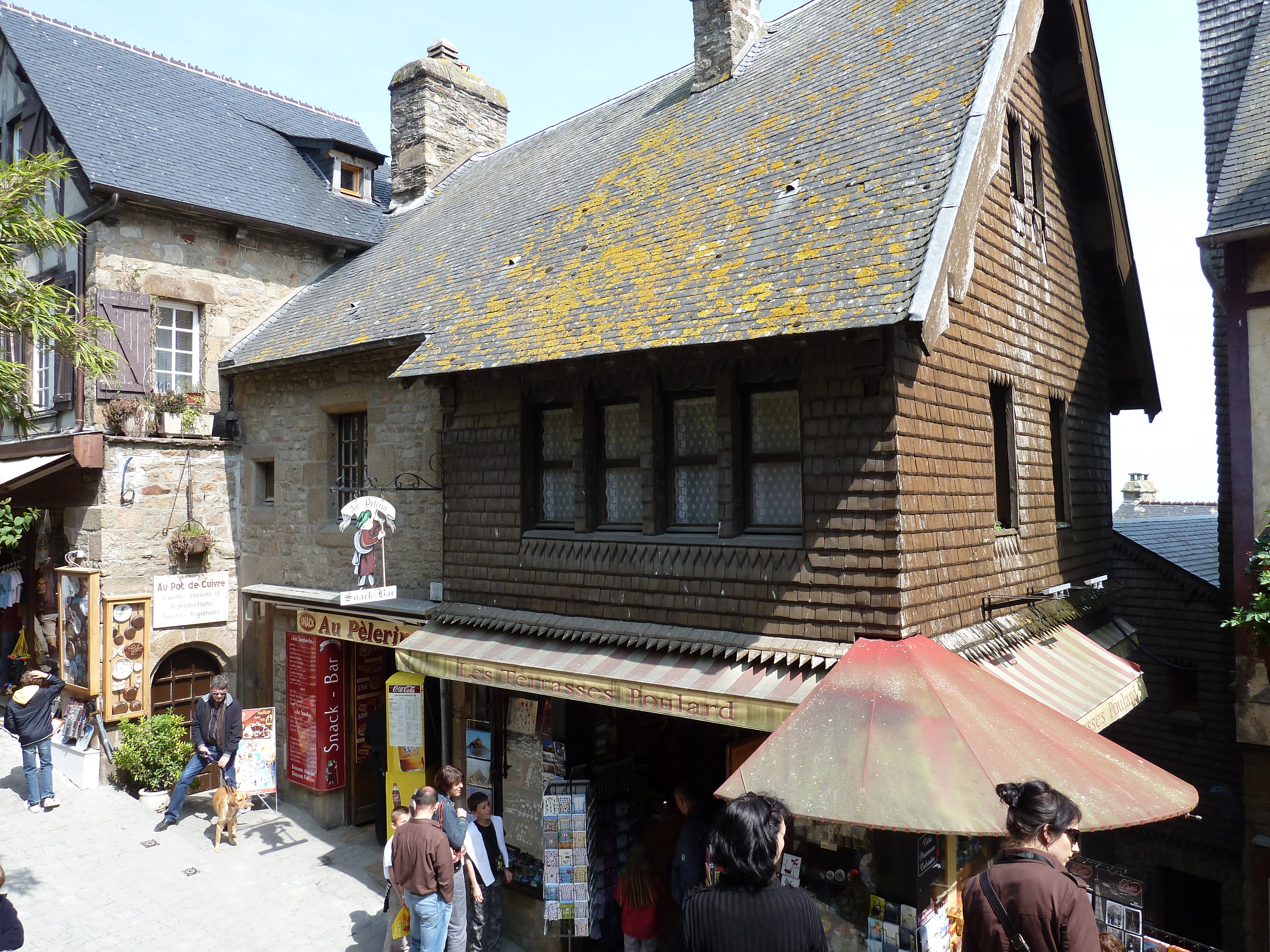 照片 法国(France) 圣米歇尔山(Mont St Michel) 圣米歇尔山村(Mont St Michel Village) 2010-04 41