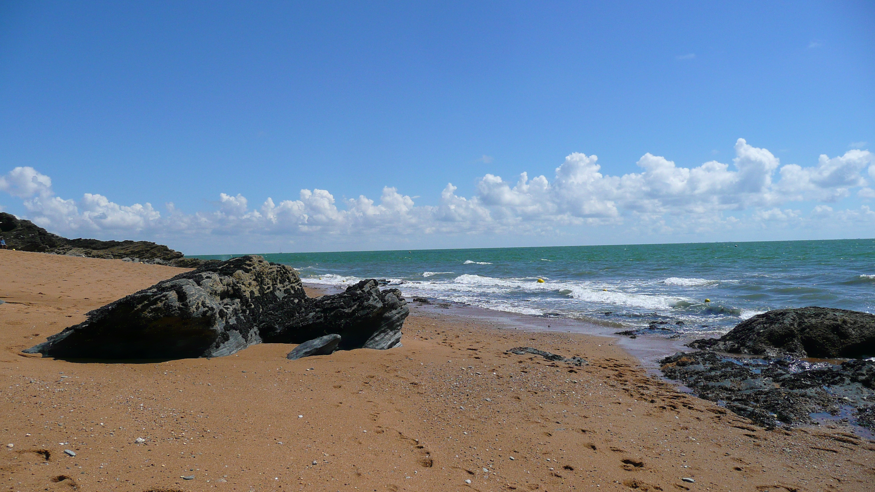 照片 法国(France) 波尔尼克(Pornic) 池塘海滩(Plage de l'etang) 2007-07 16