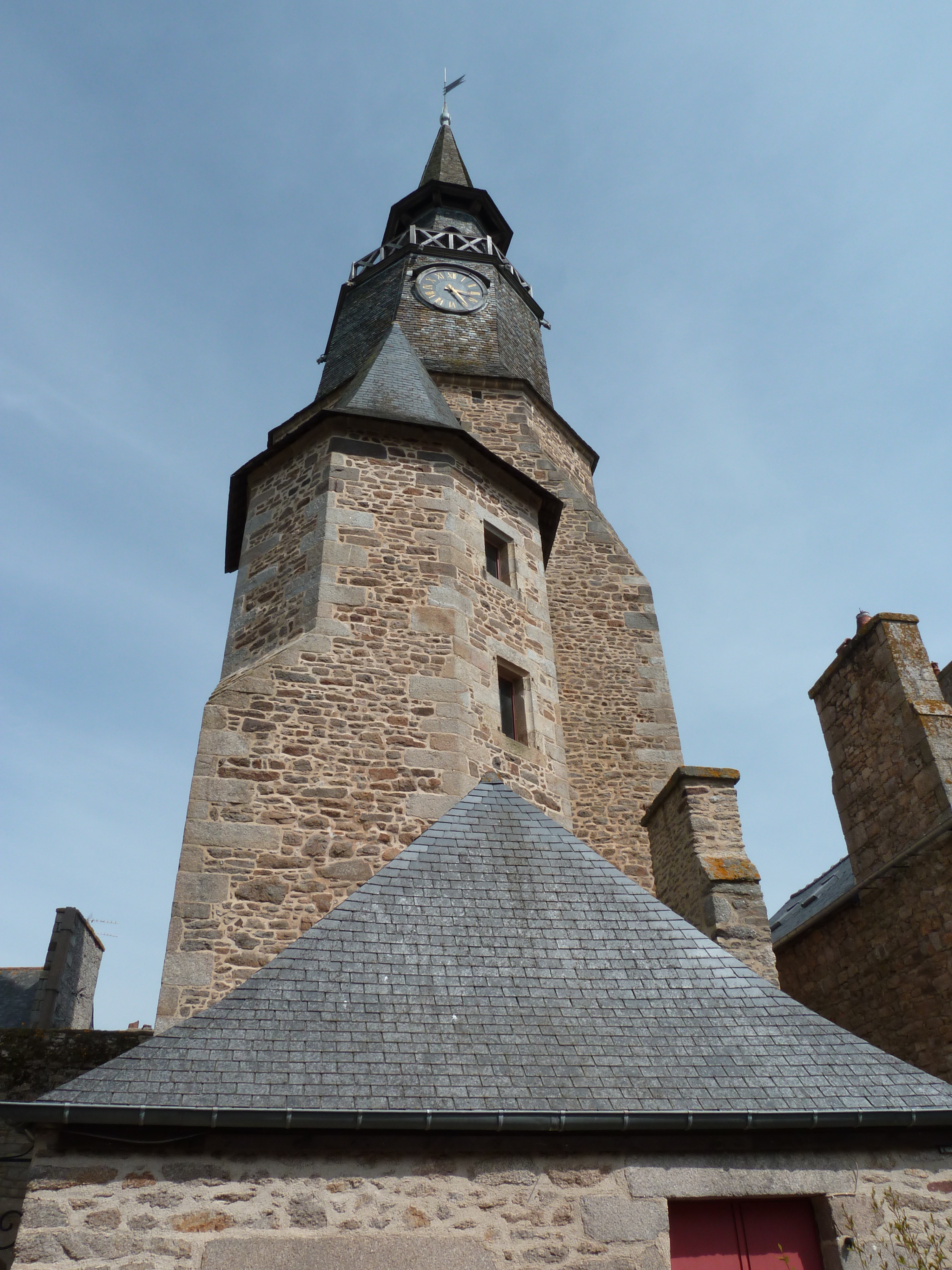 照片 法国(France) 迪南(Dinan) 迪南钟楼(Dinan clock tower) 2010-04 35