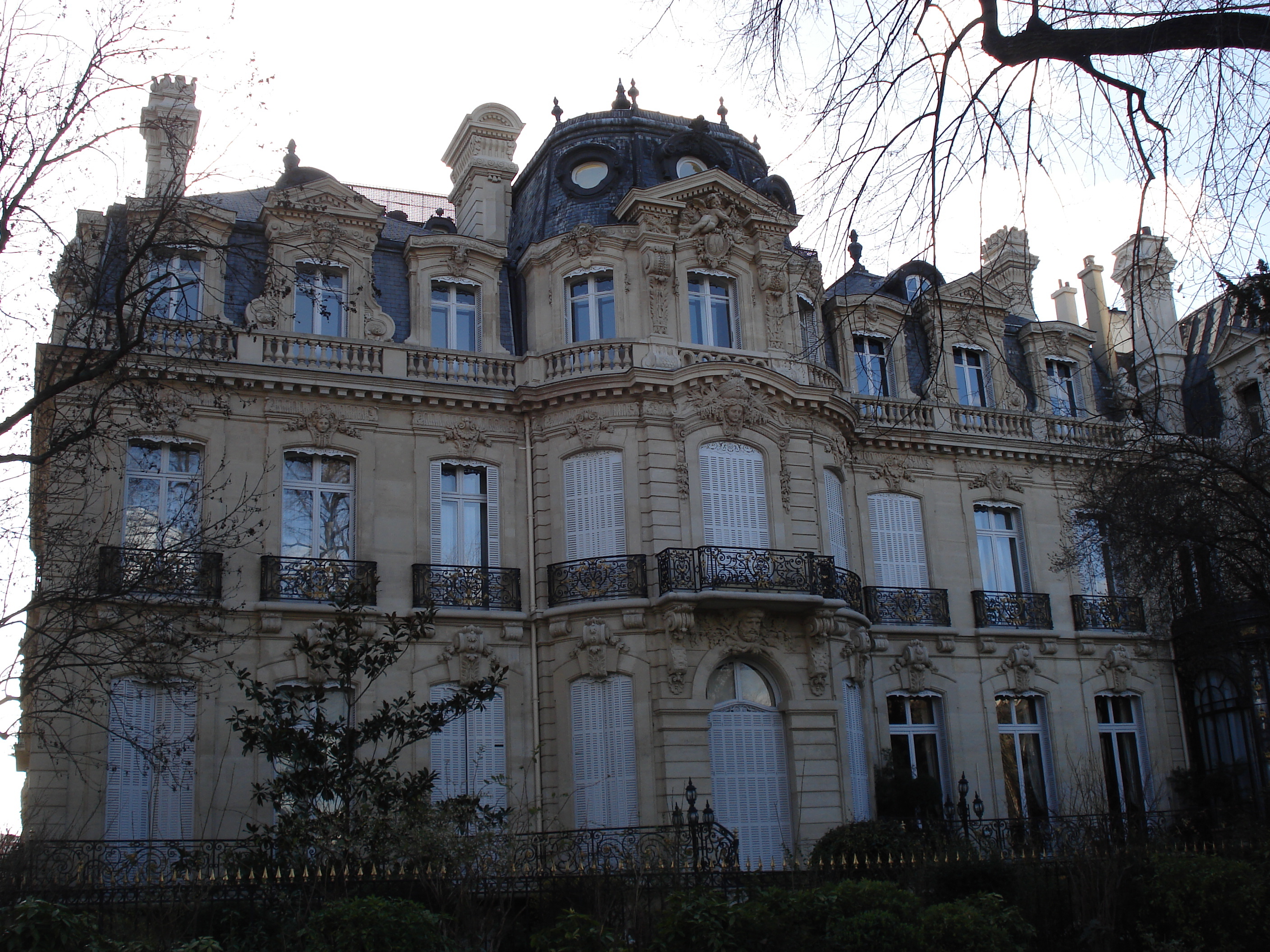 照片 法国(France) 巴黎(Paris) 第八区(8th Arrondissement) 蒙索公园(Monceau Garden) 2006-03 19