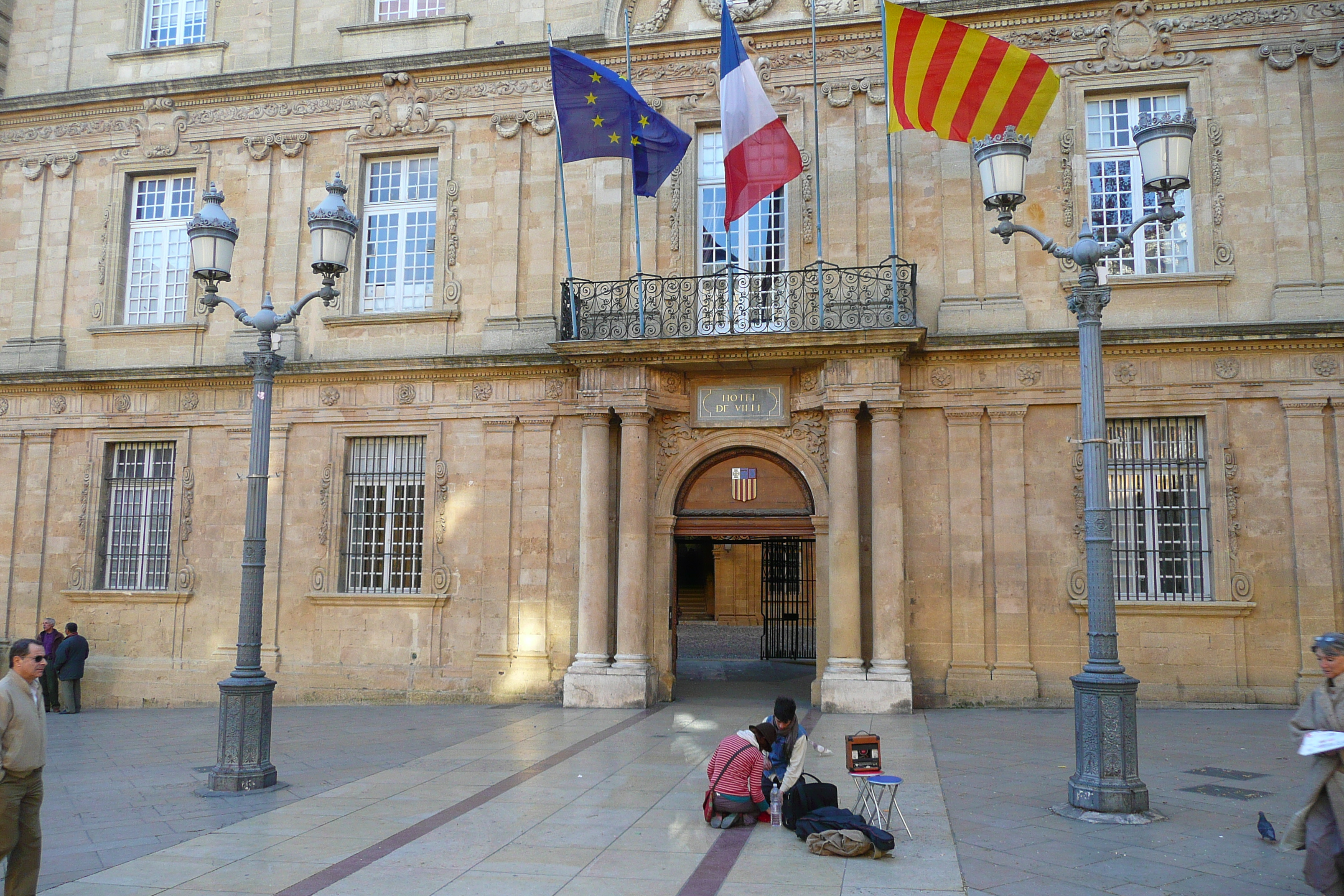 照片 法国(France) 普罗旺斯地区艾克斯(Aix en Provence) 艾克斯市政厅(Aix Town Hall) 2008-04 7