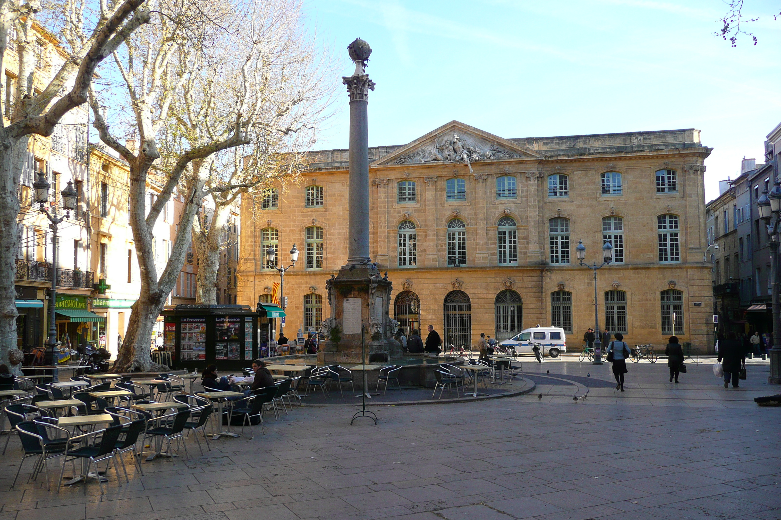 照片 法国(France) 普罗旺斯地区艾克斯(Aix en Provence) 艾克斯市政厅(Aix Town Hall) 2008-04 1