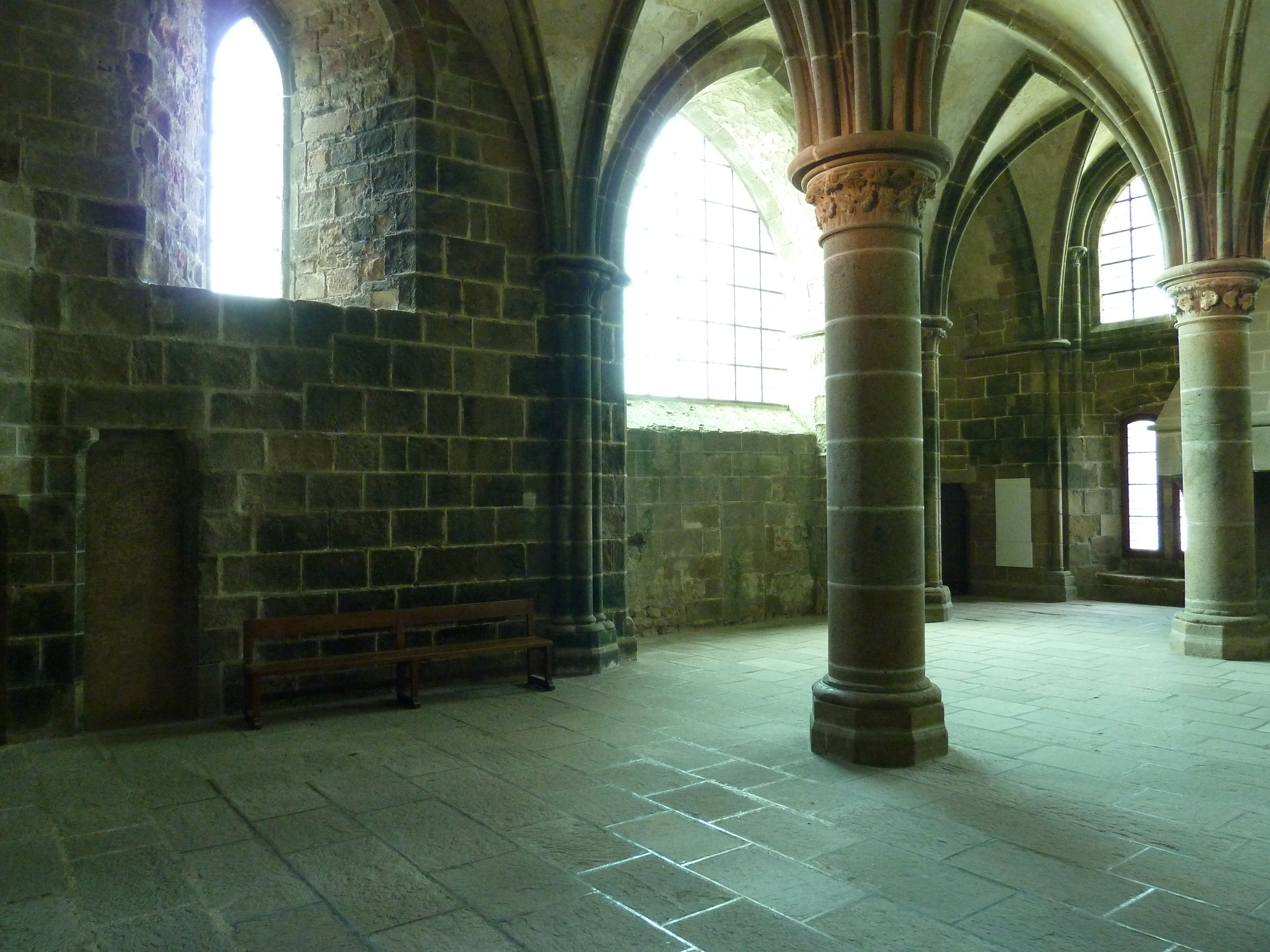 照片 法国(France) 圣米歇尔山(Mont St Michel) 圣米歇尔山修道院(Mont St Michel Abbey) 2010-04 113