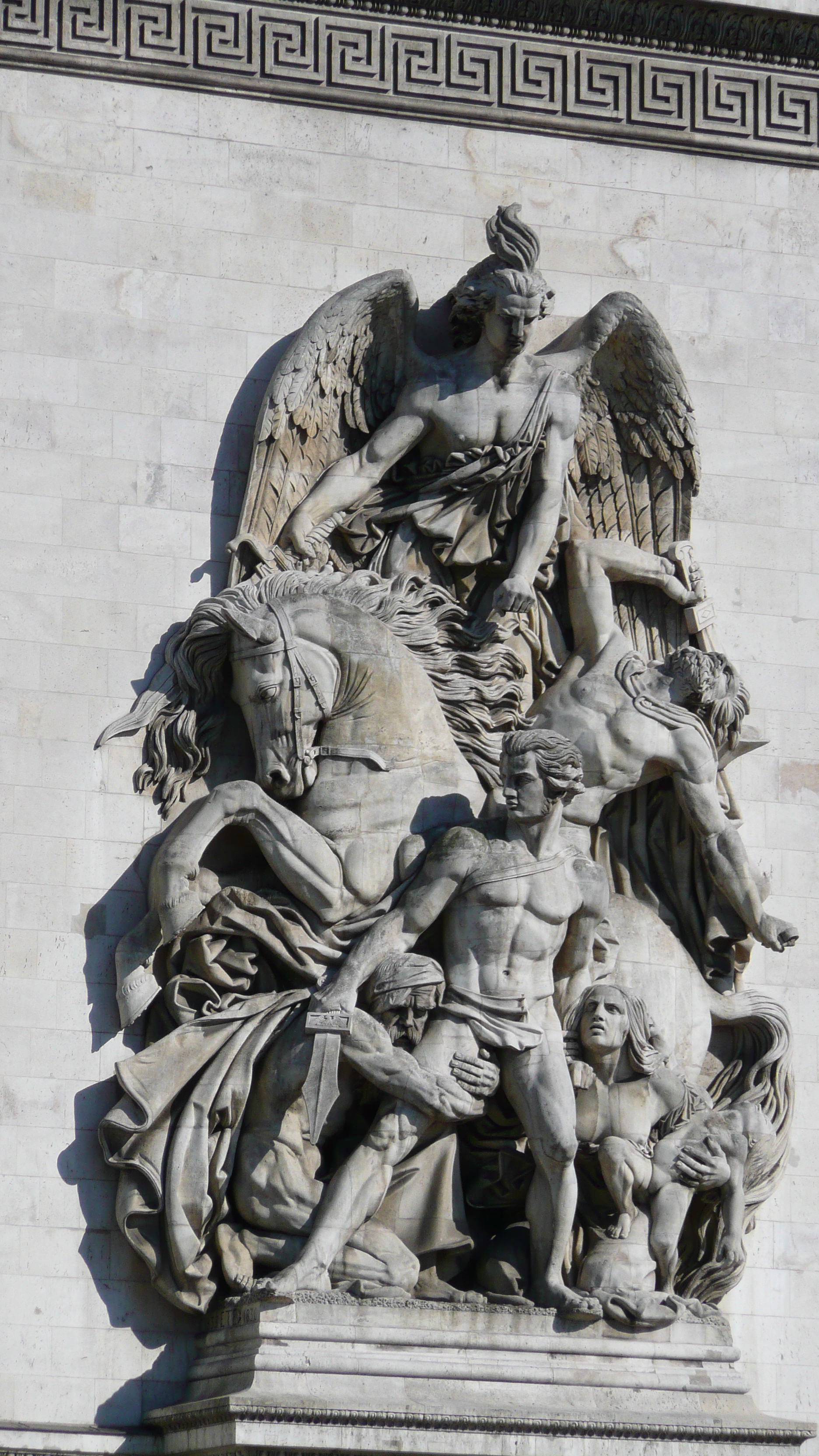 照片 法国(France) 巴黎(Paris) 星形广场和凯旋门(Etoile and Arc de Triomphe) 2007-05 7