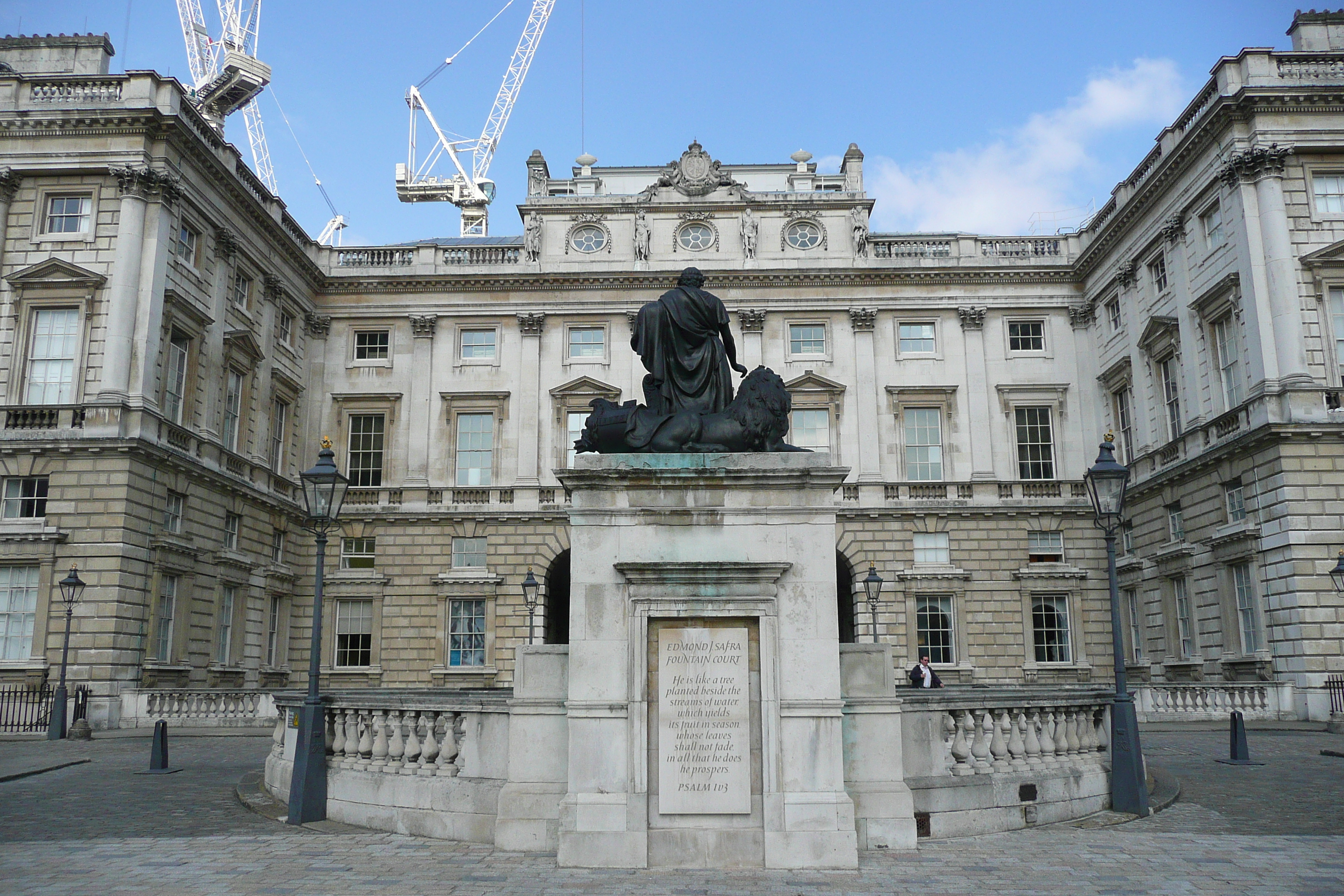 照片 英国(United Kingdom) 伦敦(London) 萨默塞特宫(Somerset House) 2007-09 24