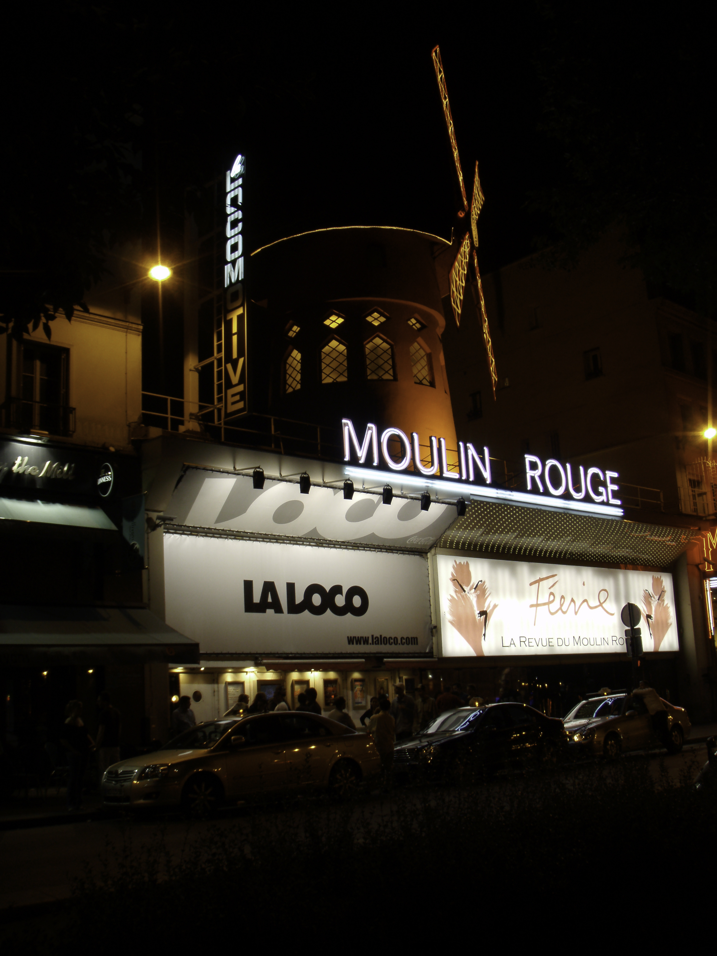 照片 法国(France) 巴黎(Paris) 皮加勒夜景(Pigalle by night) 2007-07 17