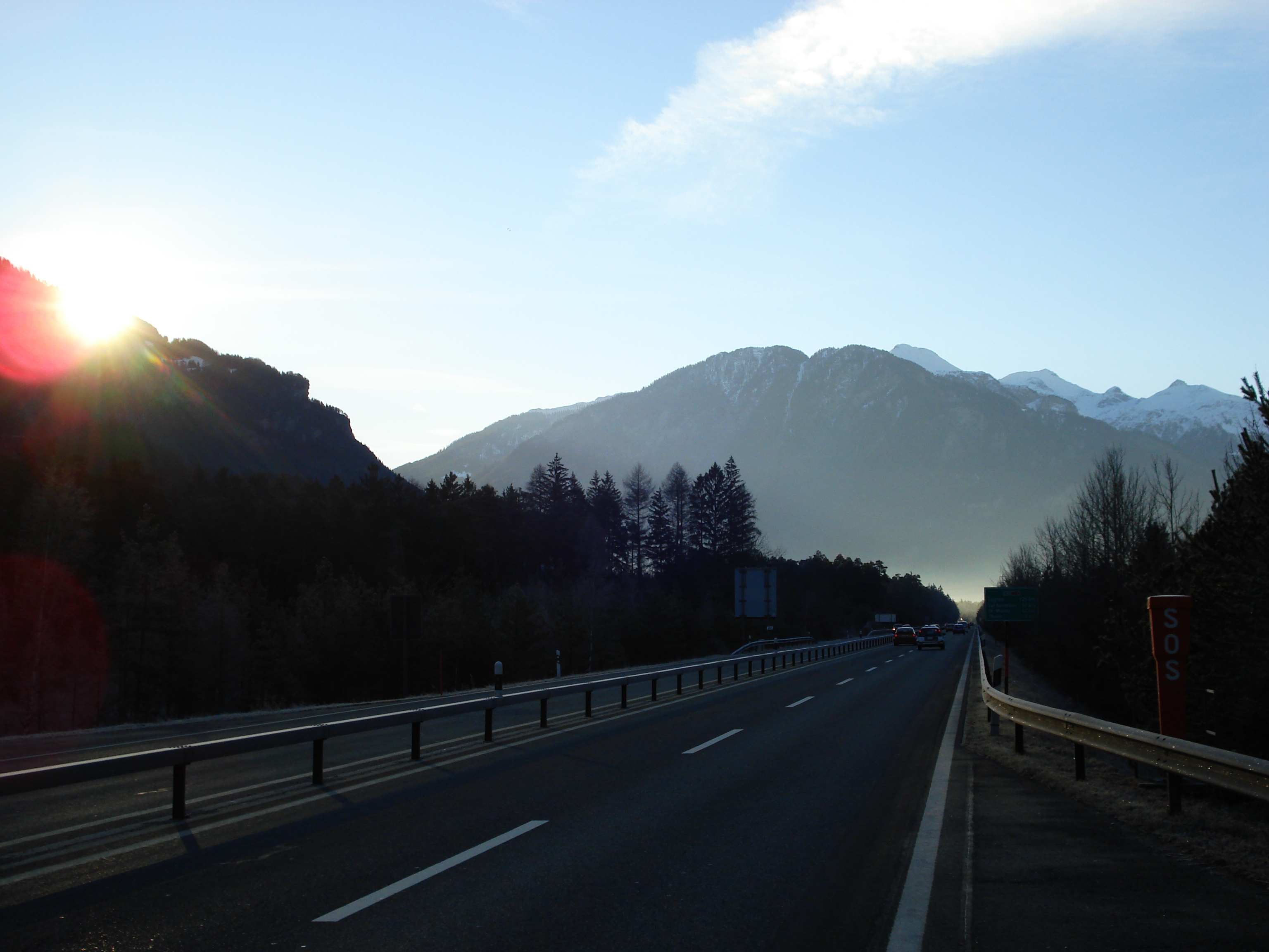 照片 瑞士(Switzerland) 库尔至圣莫里茨公路(Chur to St Moritz Road) 2007-01 99