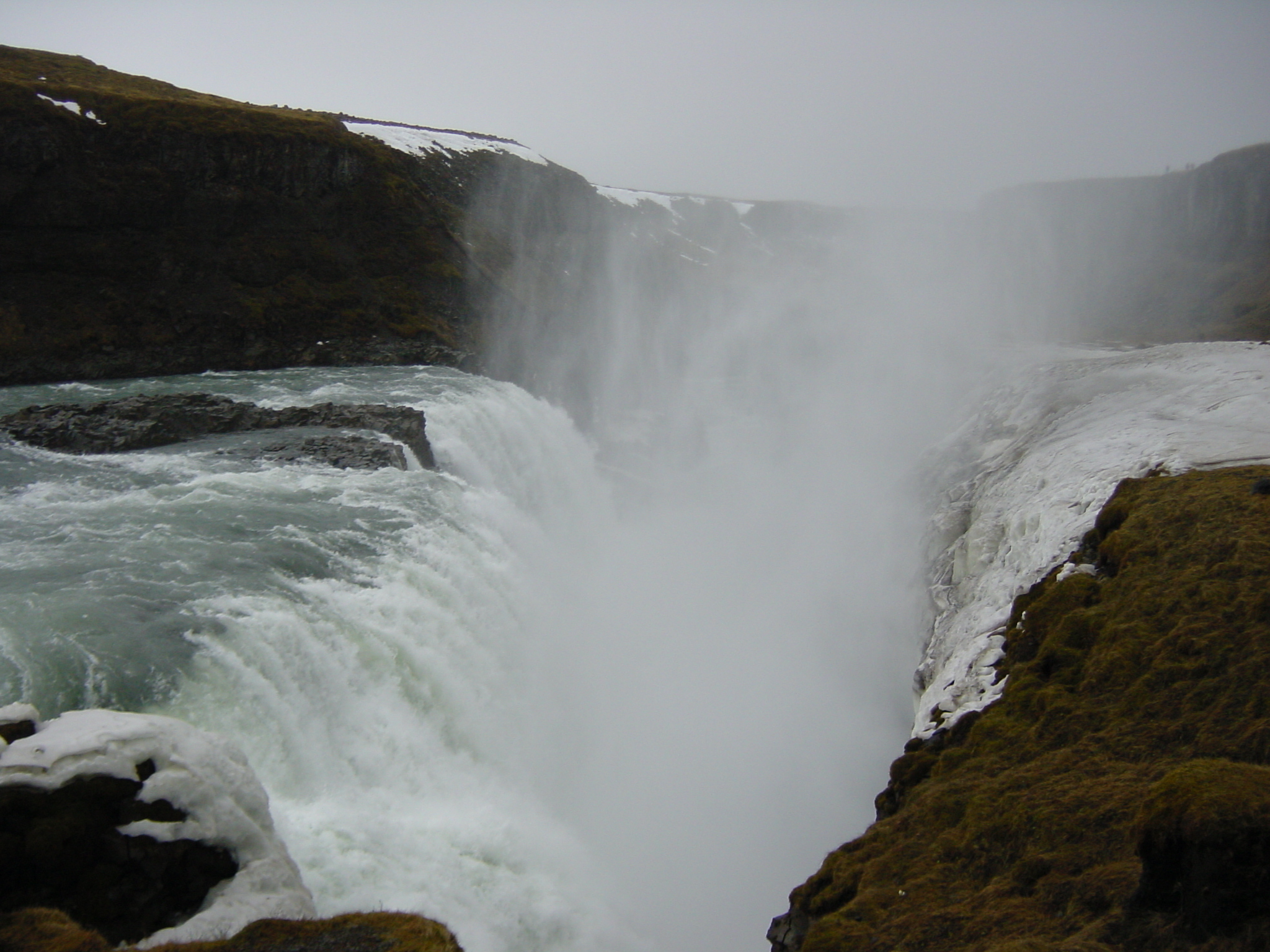 照片 冰岛(Iceland) 黄金瀑布(Gullfoss) 2003-03 12