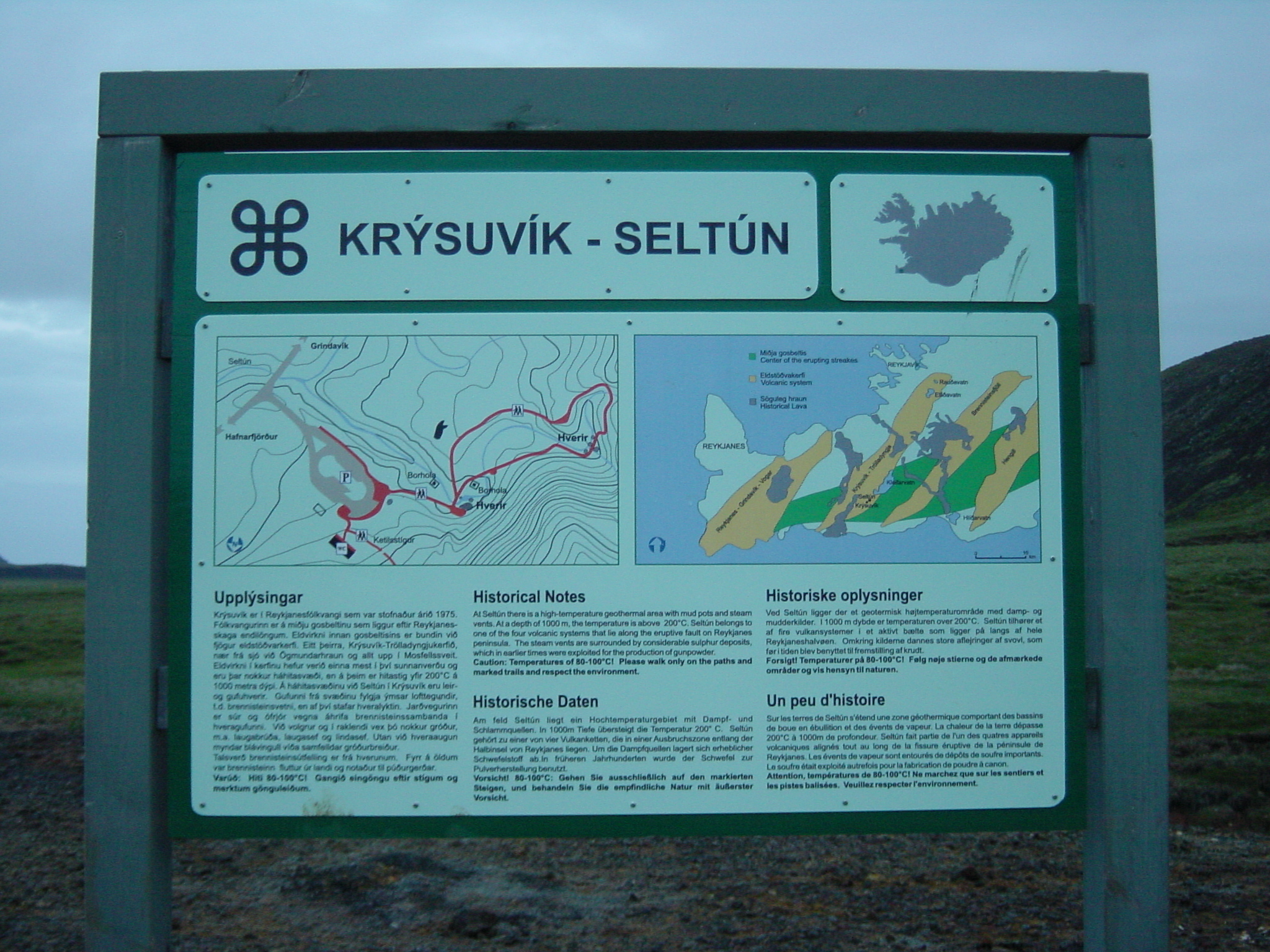 照片 冰岛(Iceland) 克里苏维克(Krysuvik) 2003-06 7