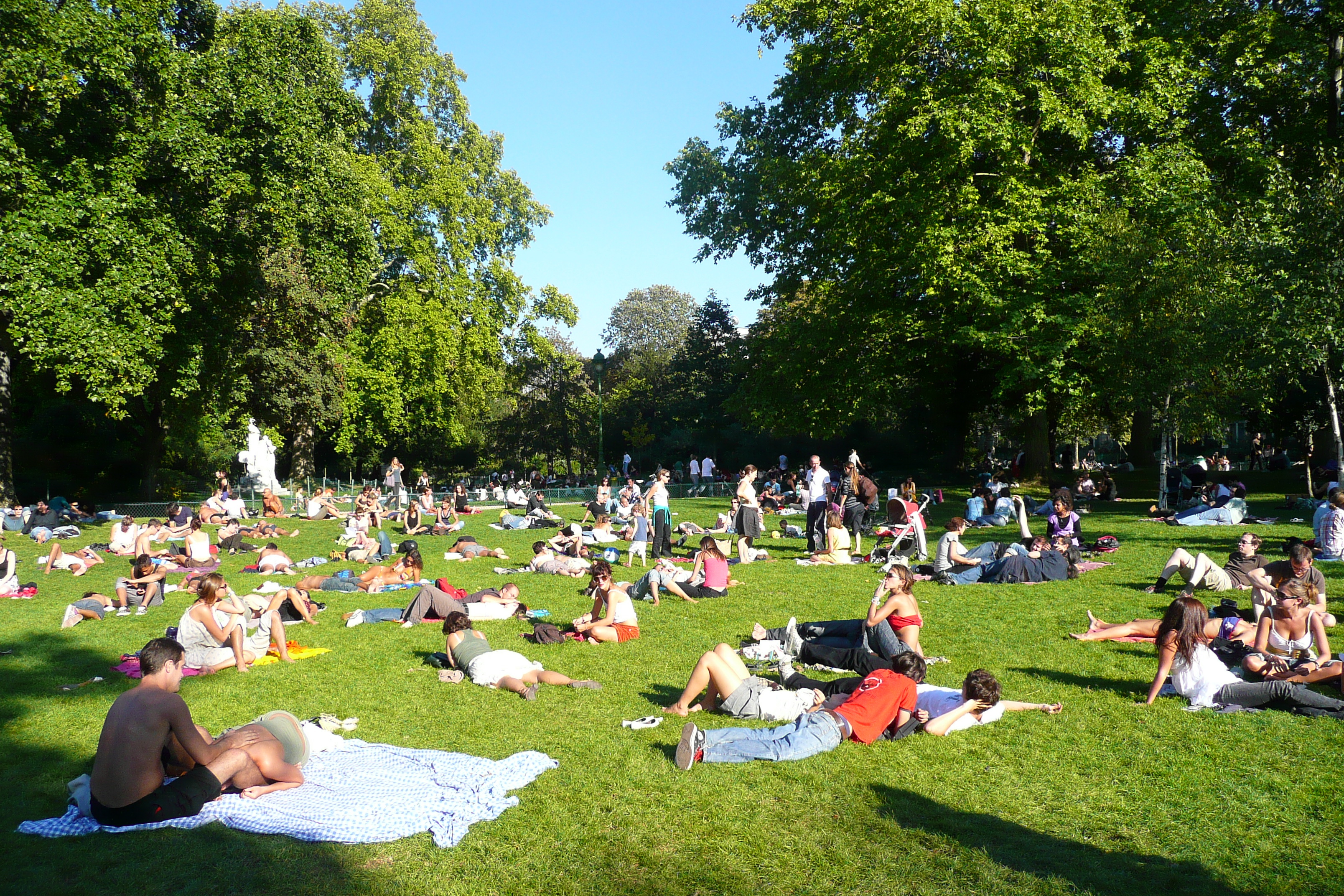 照片 法国(France) 巴黎(Paris) 蒙索公园(Monceau Garden) 2007-09 20