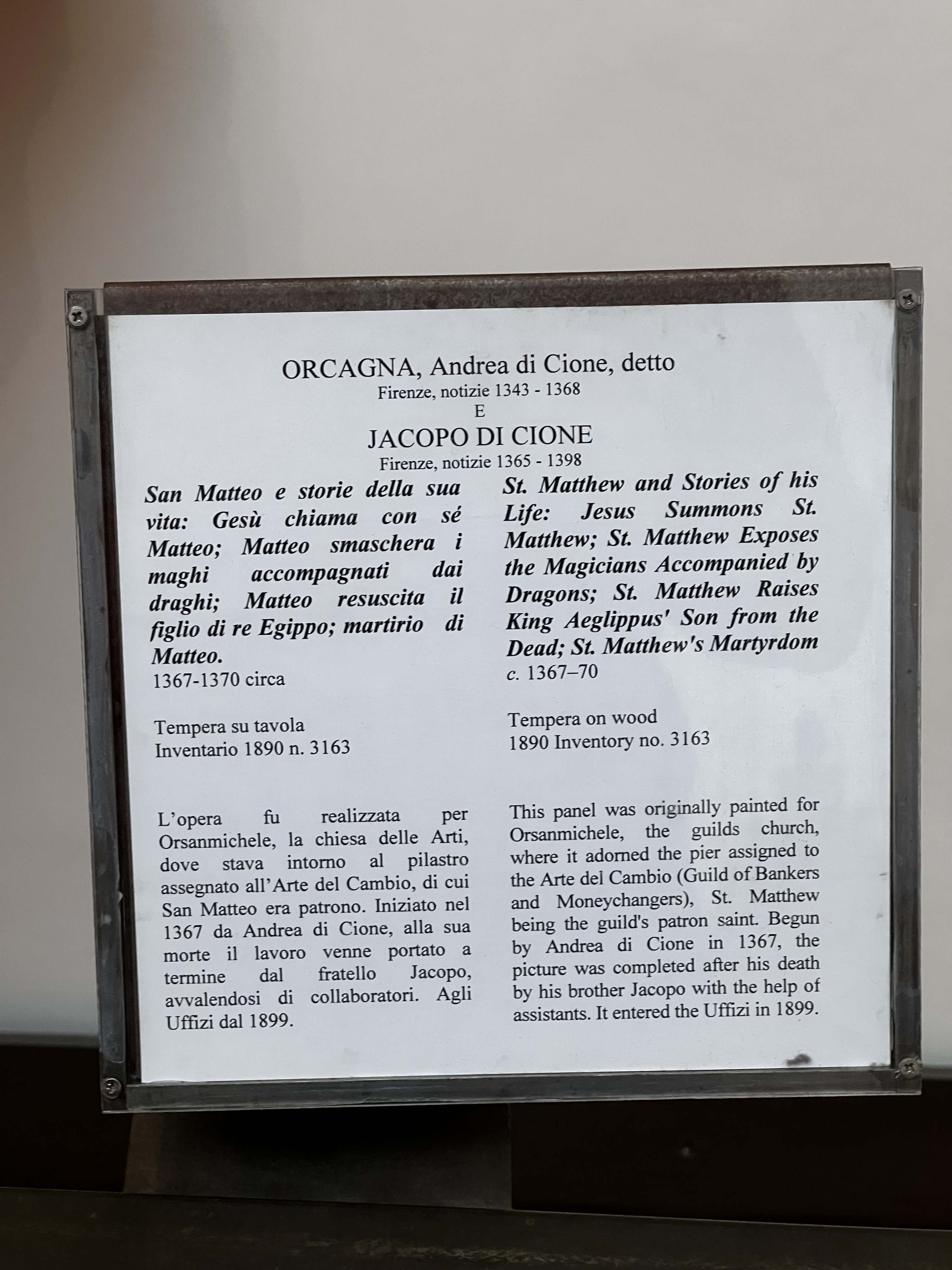 照片 意大利(Italy) 佛罗伦萨(Florence) 乌菲兹美术馆(Uffizi Museum) 2022-05 334