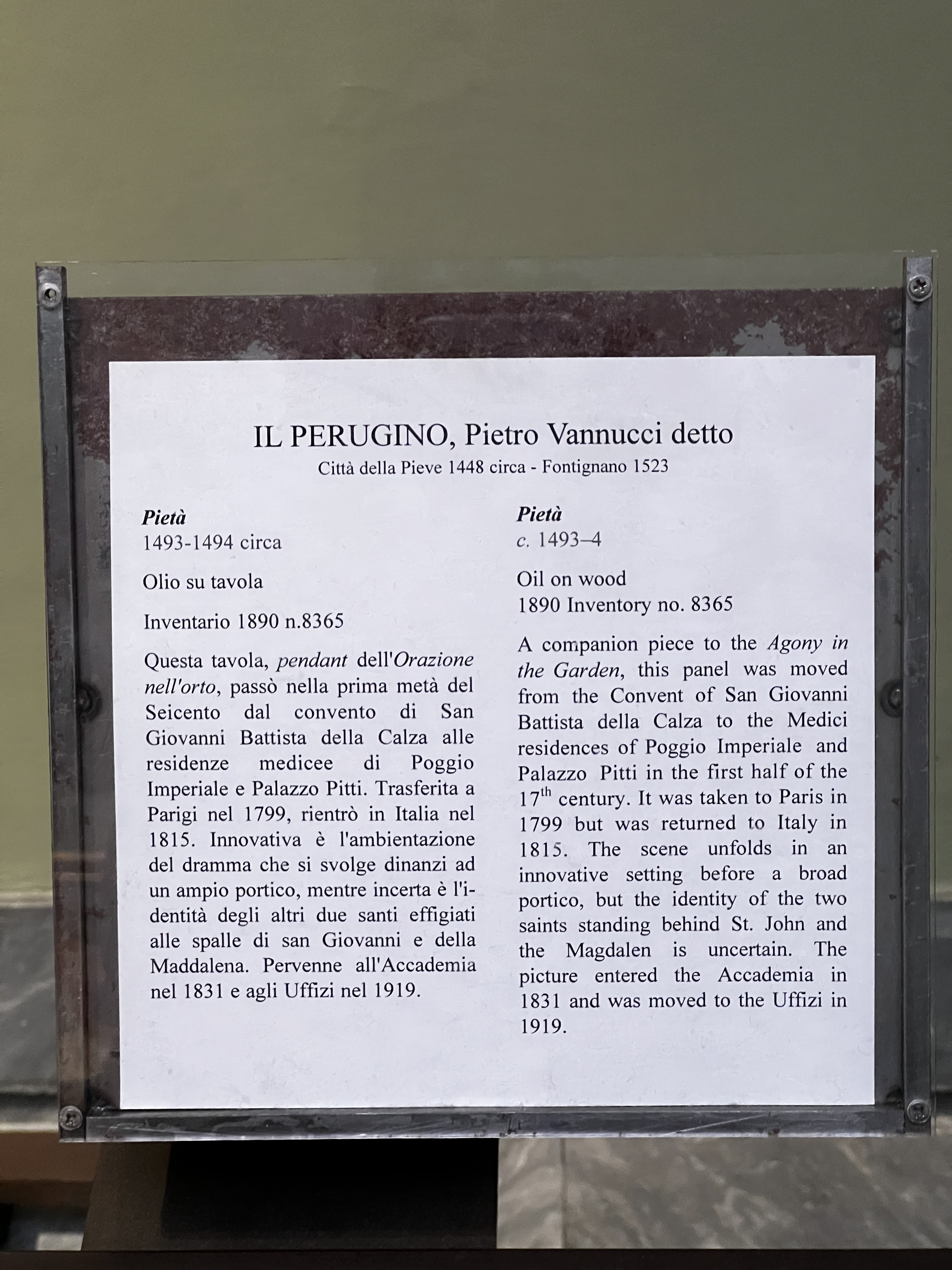 照片 意大利(Italy) 佛罗伦萨(Florence) 乌菲兹美术馆(Uffizi Museum) 2022-05 152