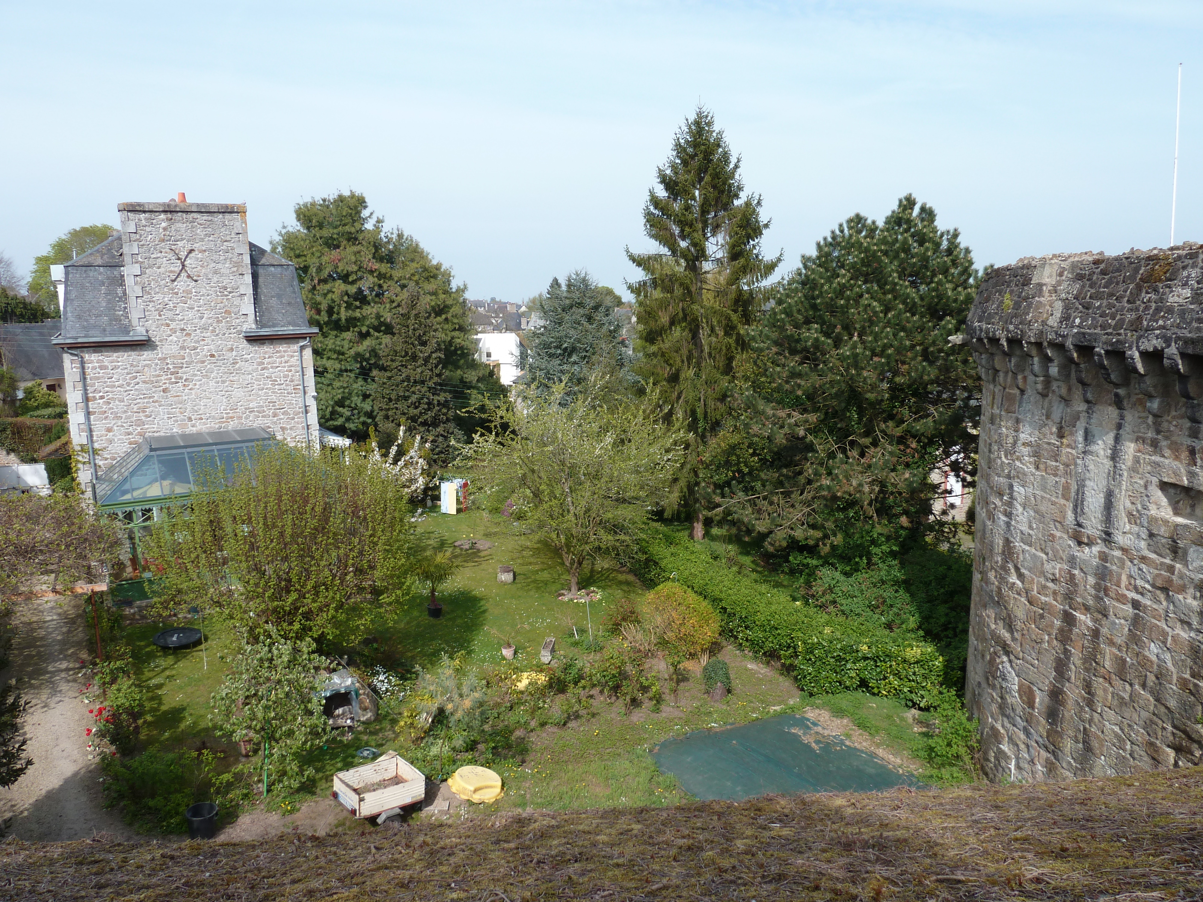 照片 法国(France) 迪南(Dinan) 迪南城墙(Dinan city walls) 2010-04 11