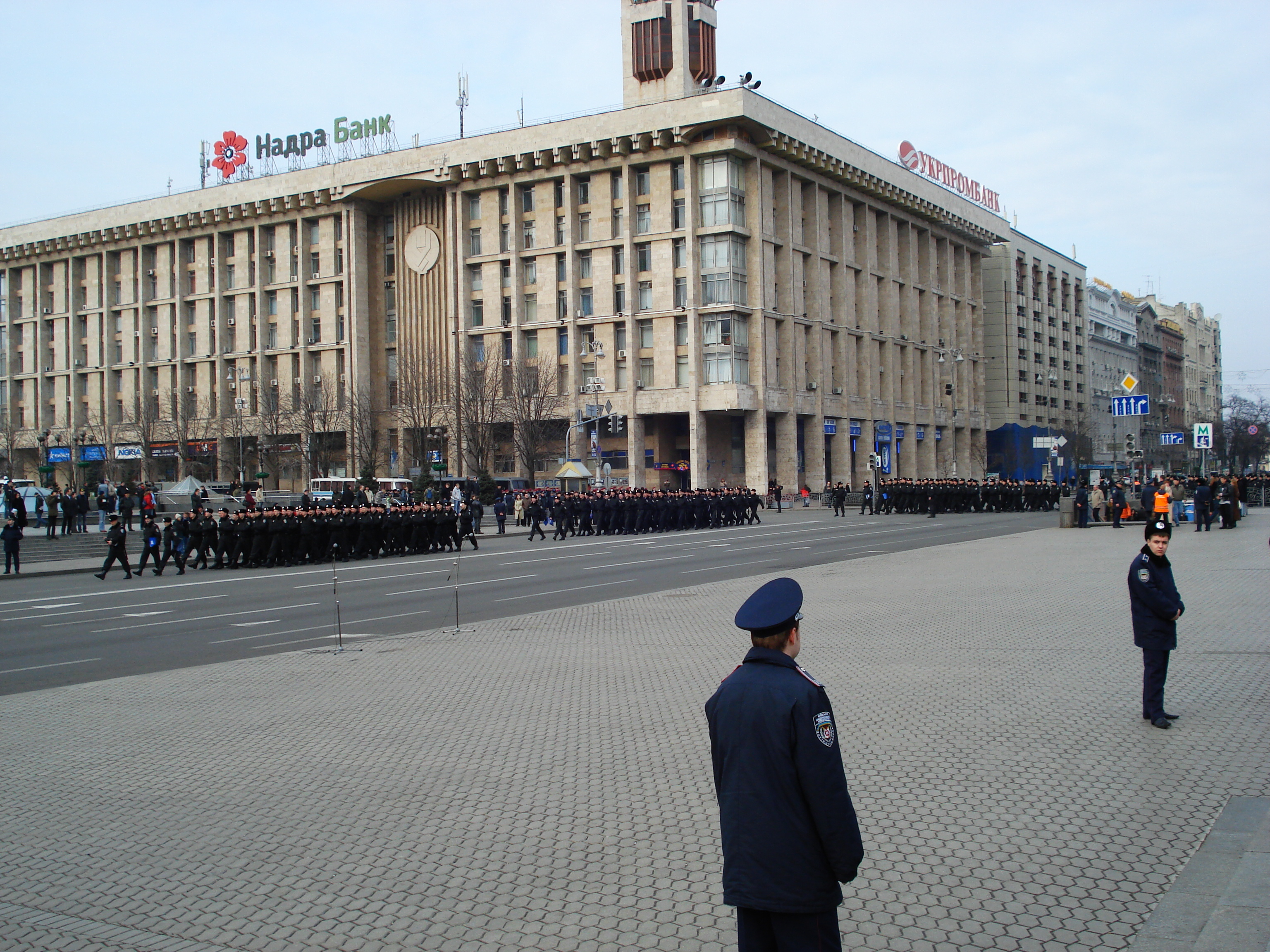 照片 乌克兰(Ukraine) 基辅(Kiev) 赫雷夏蒂克大街(Kreschatyk Street) 2007-03 51
