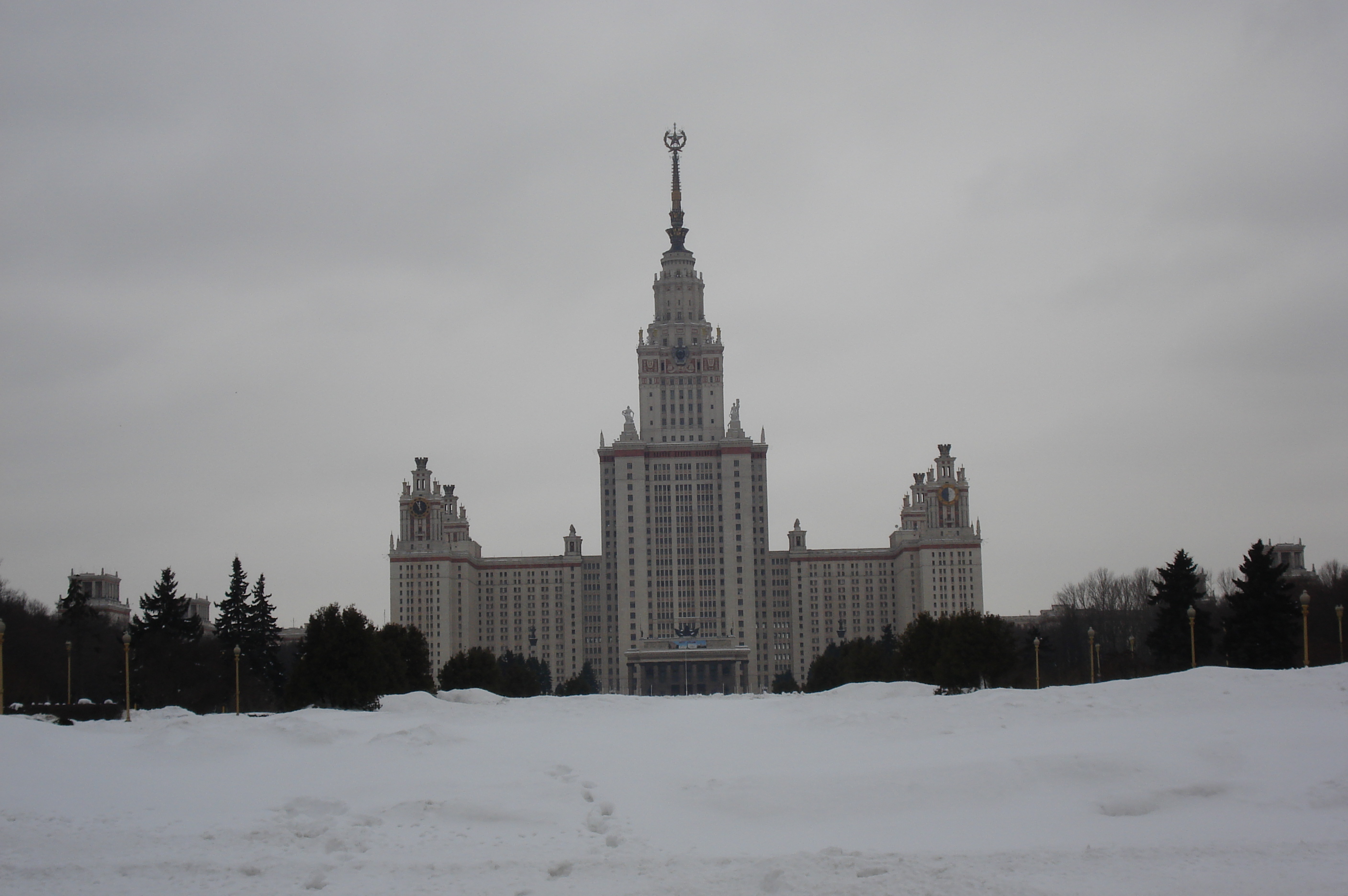 照片 俄罗斯(Russia) 莫斯科(Moscow) 莫斯科国立大学(Moscow State University) 2006-03 20