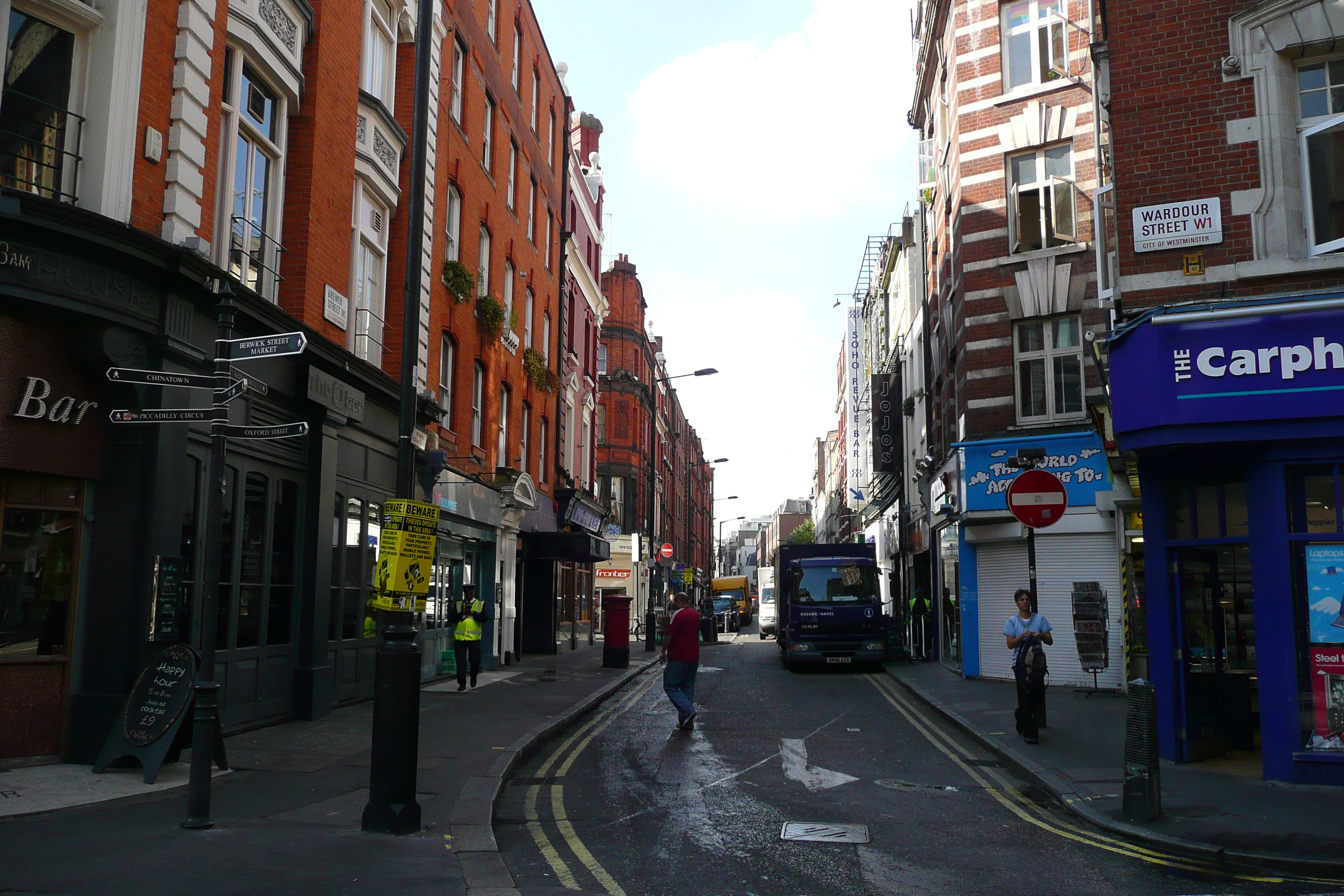 照片 英国(United Kingdom) 伦敦(London) 沃德街(Wardour Street) 2007-09 19