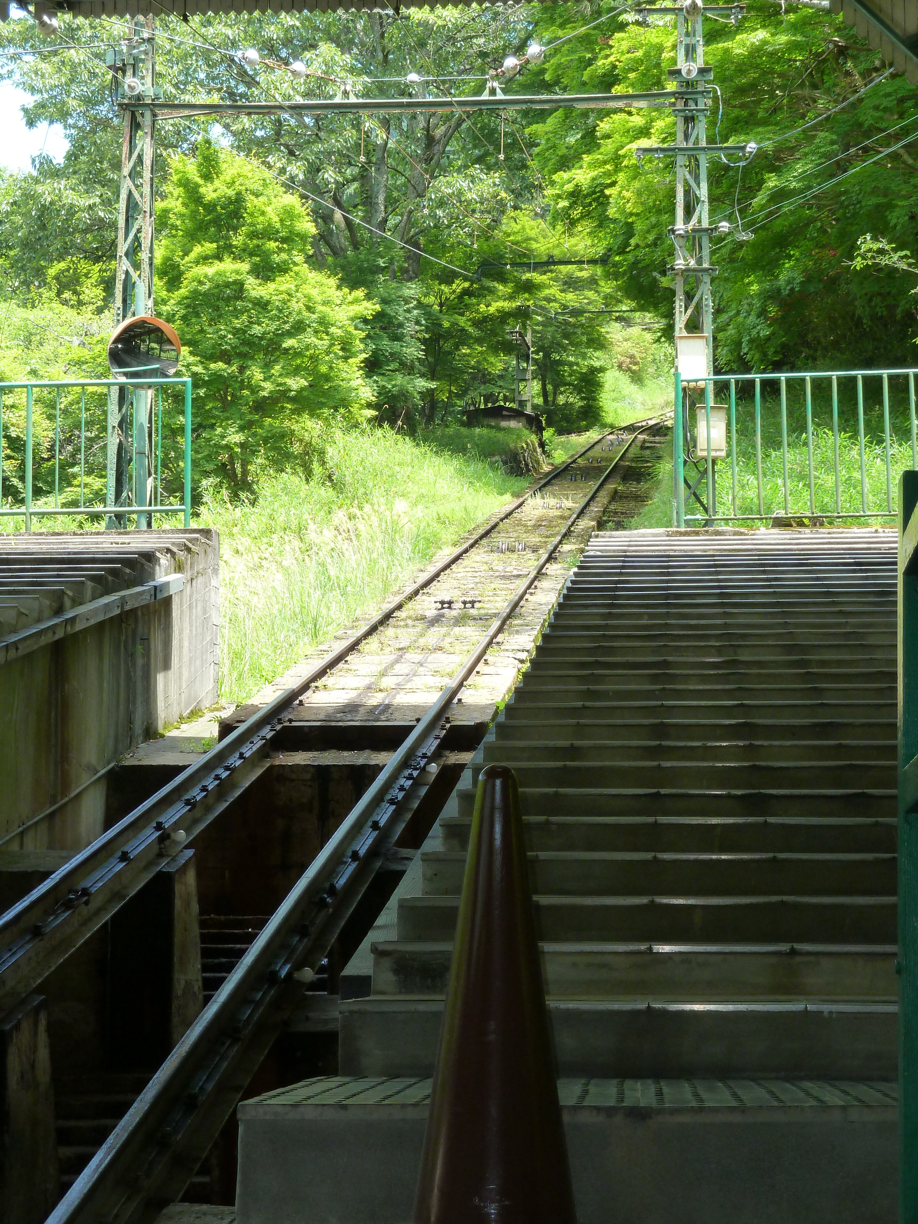 照片 日本(Japan) 京都(Kyoto) 八濑比叡山口站(Yase Hieizanguchi Station) 2010-06 28