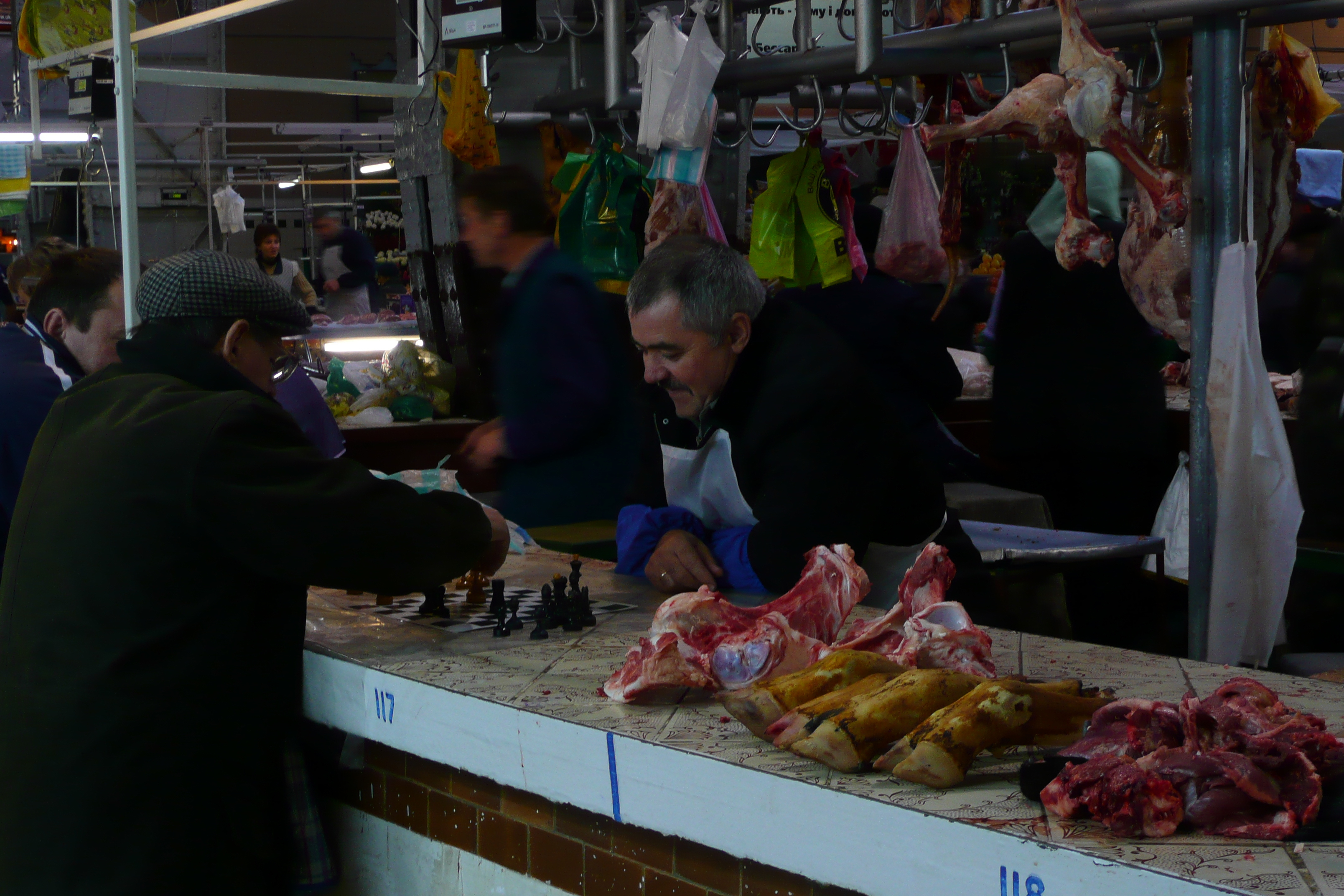照片 乌克兰(Ukraine) 基辅(Kiev) 基辅市场(Kiev Market) 2007-11 2