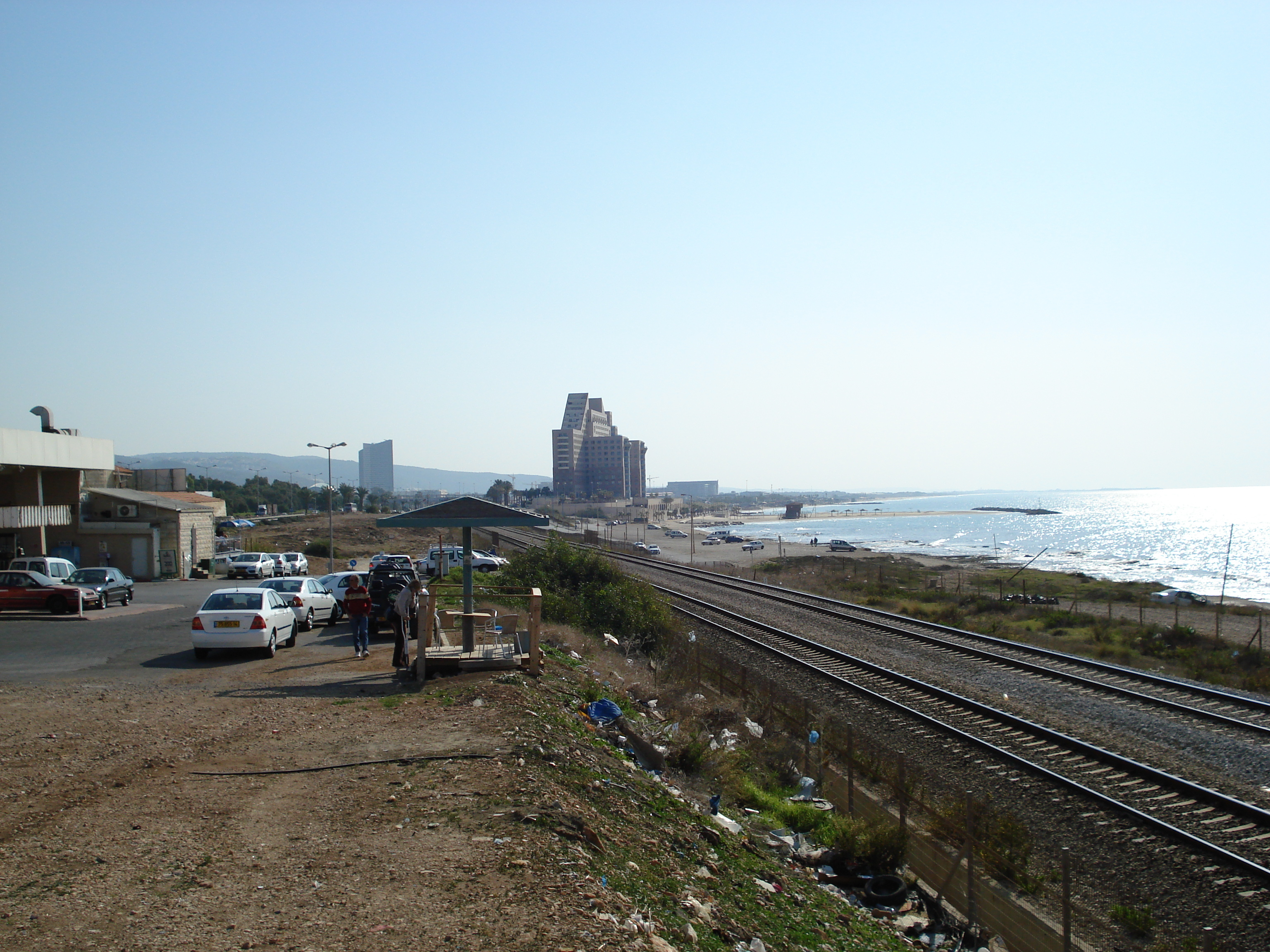照片 以色列(Israel) 海法(Haifa) 卡梅尔海滩(Carmel Beach) 2006-12 14