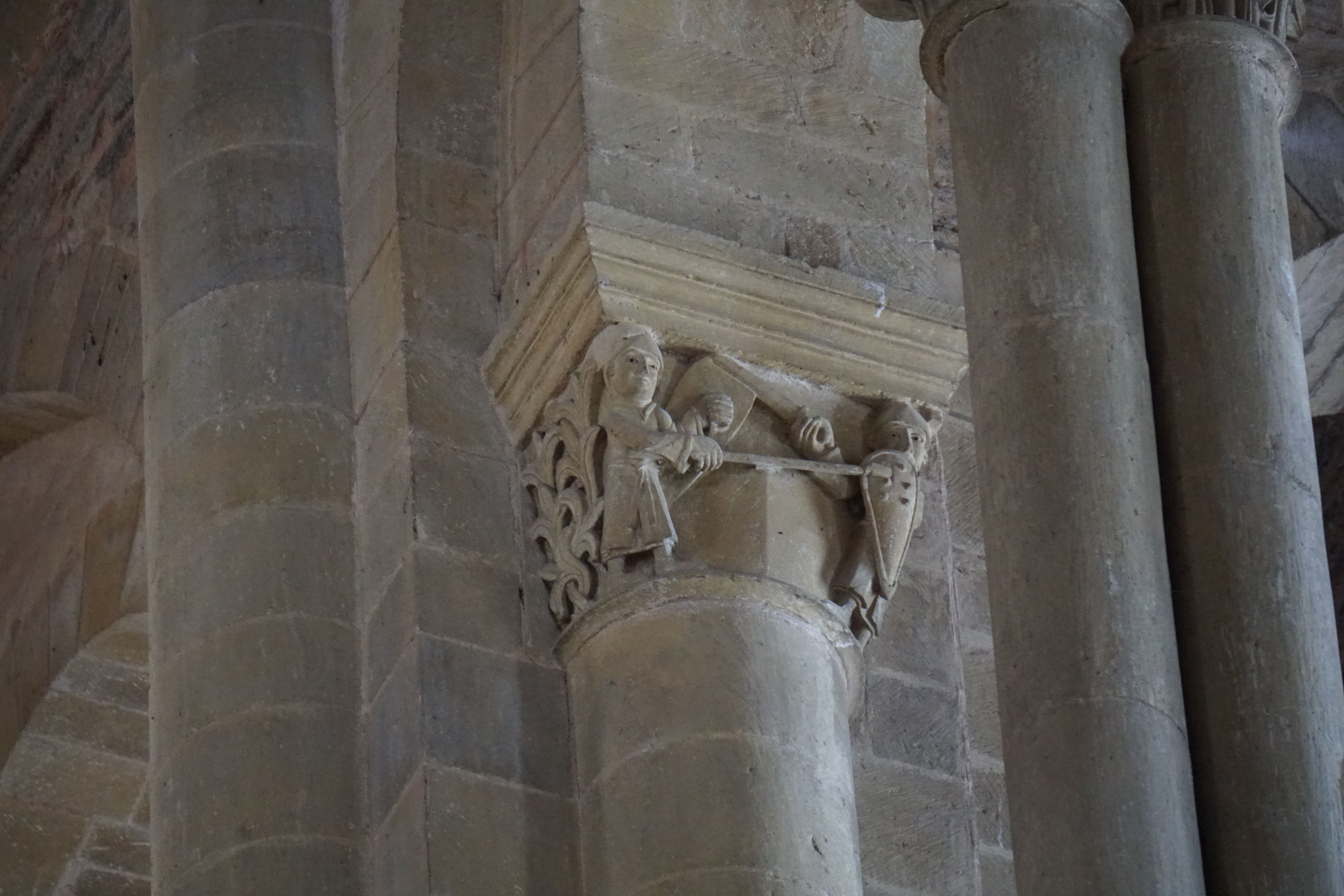 照片 法国(France) 孔克(Conques) 孔克圣福瓦修道院教堂(Abbatiale Sainte-Foy de Conques) 2018-04 36