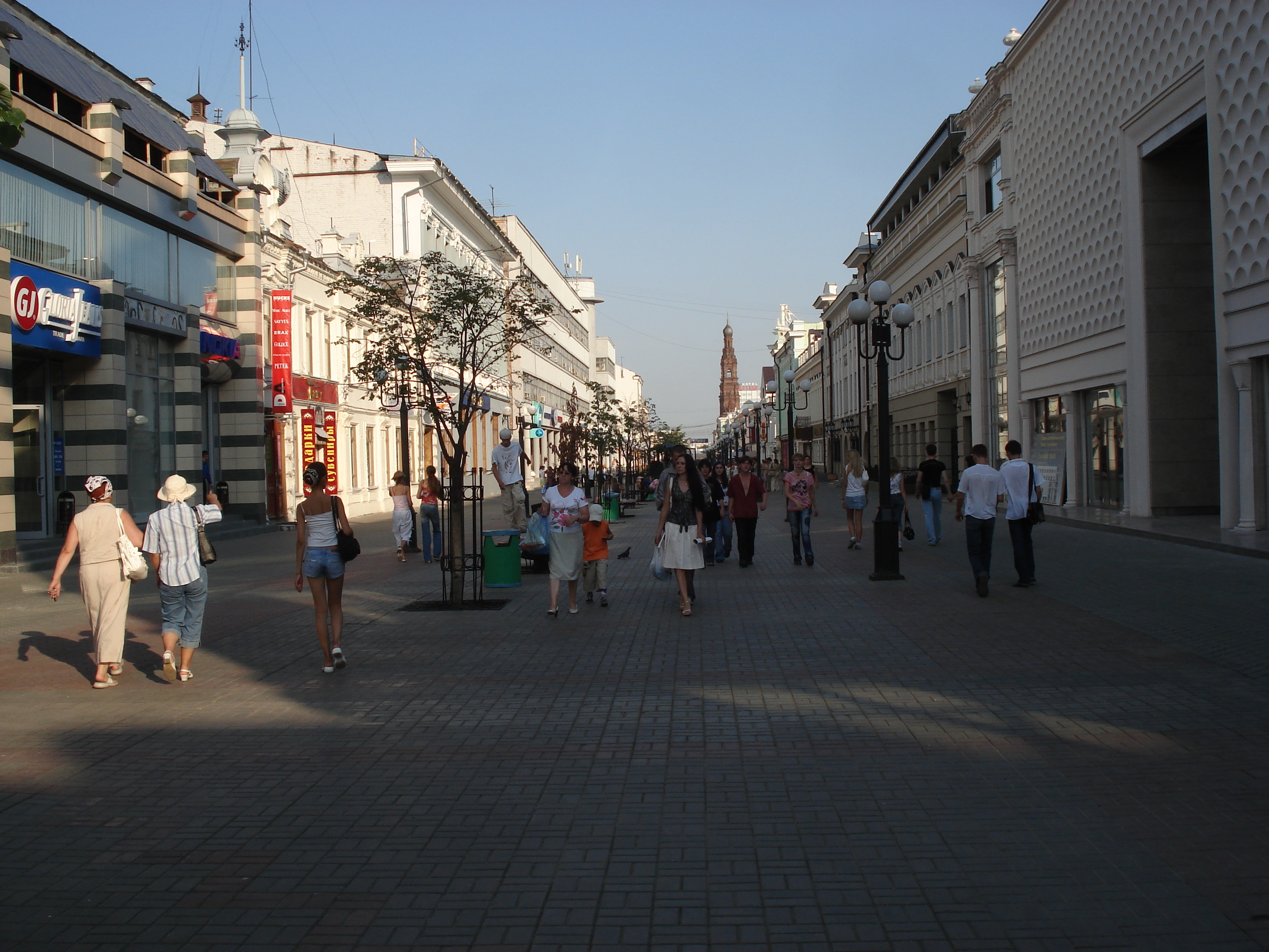 照片 俄罗斯(Russia) 喀山(Kazan) 鲍曼街(Baumana Street) 2006-07 23