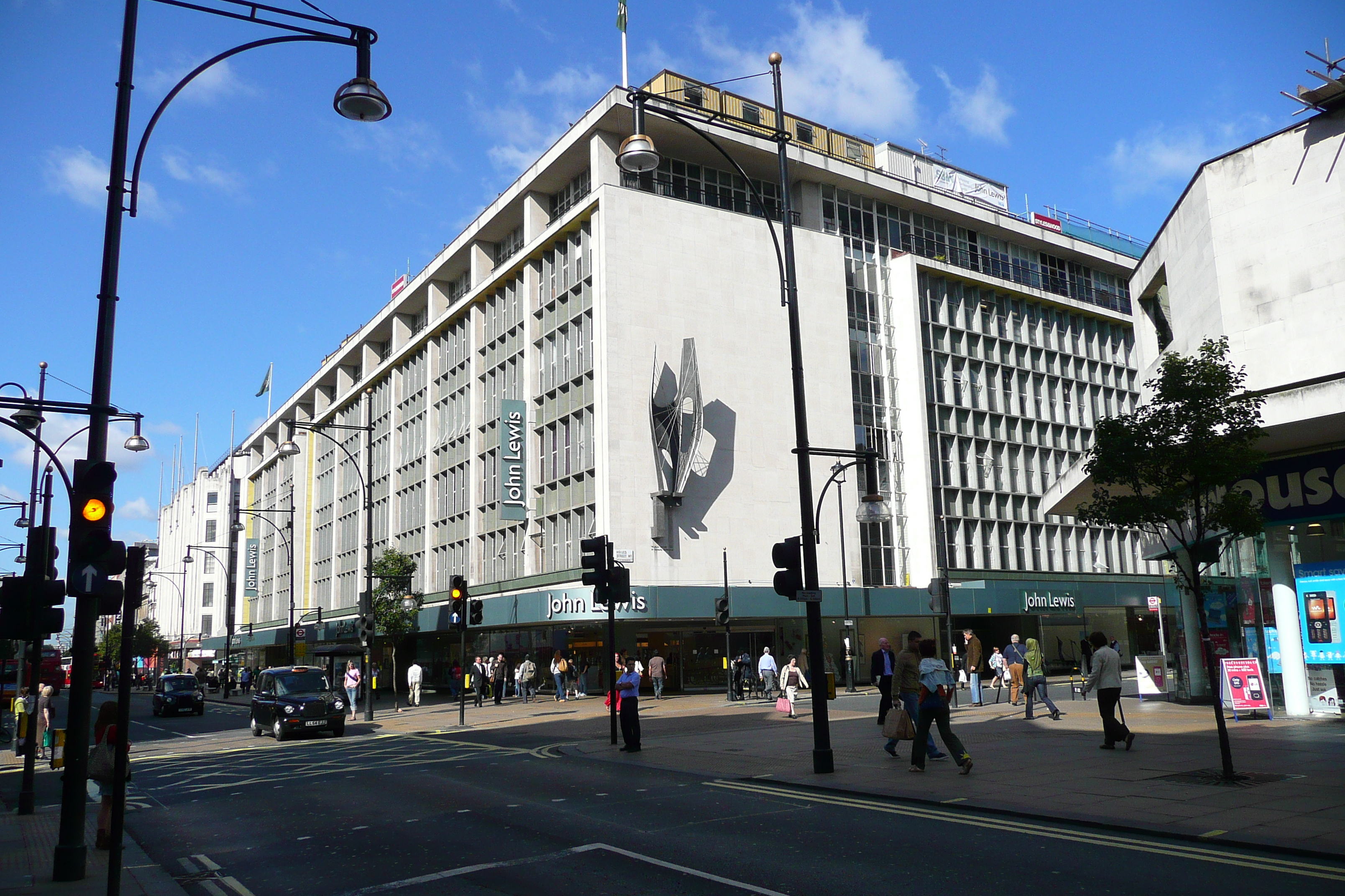 照片 英国(United Kingdom) 伦敦(London) 牛津街(Oxford Street) 2007-09 11
