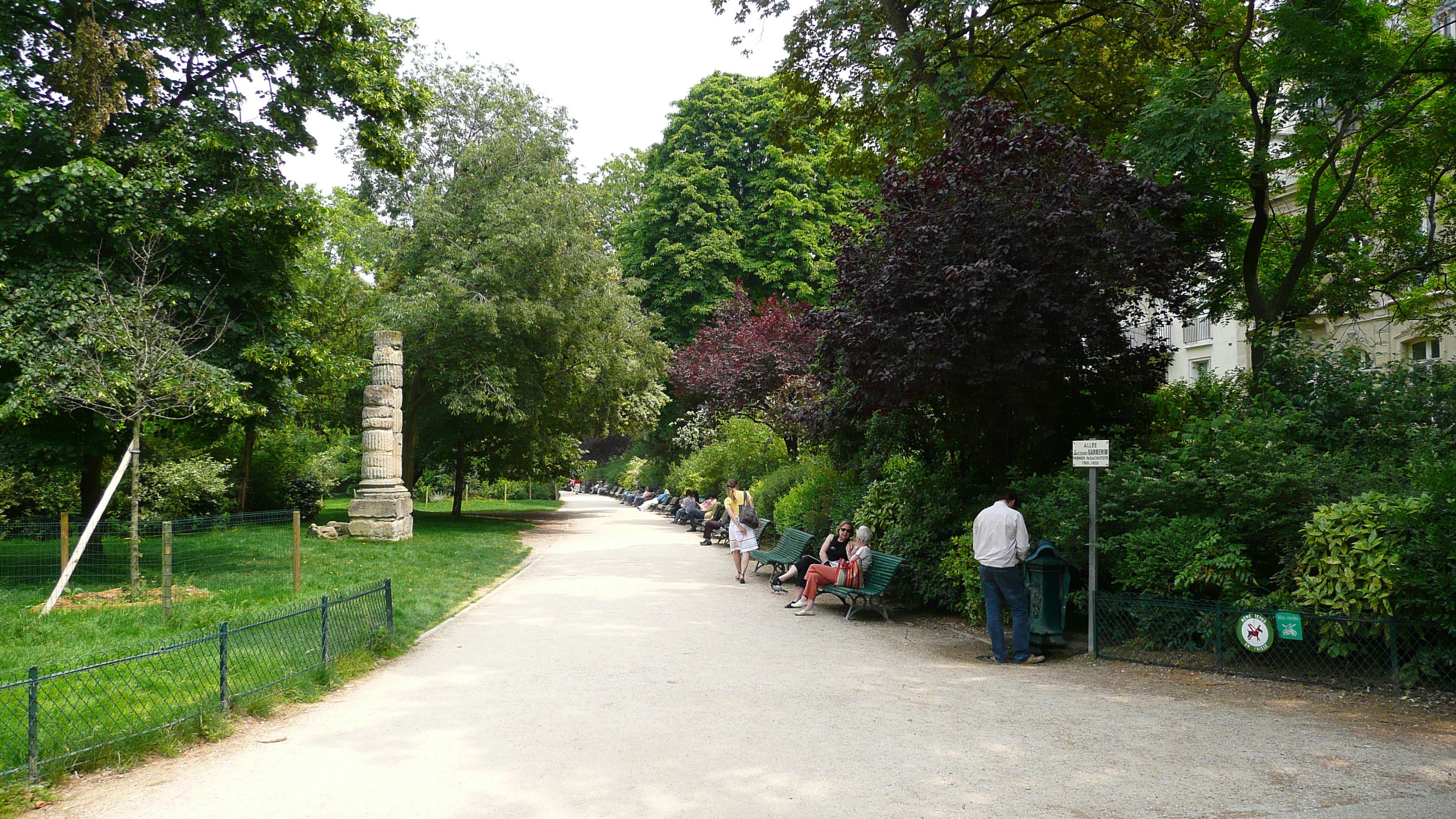照片 法国(France) 巴黎(Paris) 蒙索公园(Monceau Garden) 2007-06 22