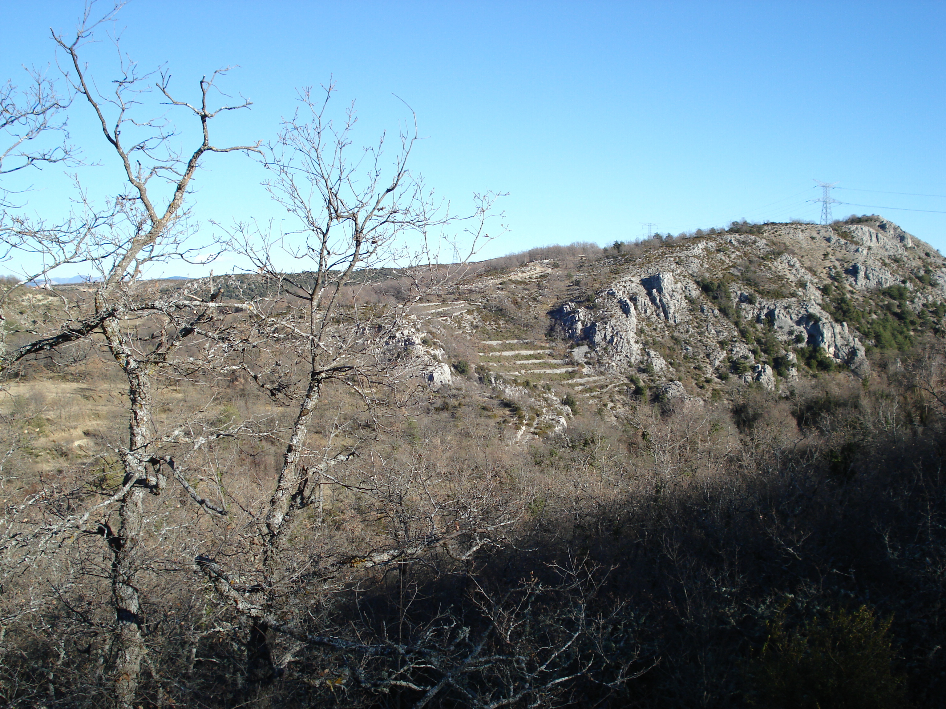照片 法国(France) 蔚蓝海岸(French Riviera) 旺斯至库尔瑟古勒公路(Vence to Coursegoule road) 2007-01 56
