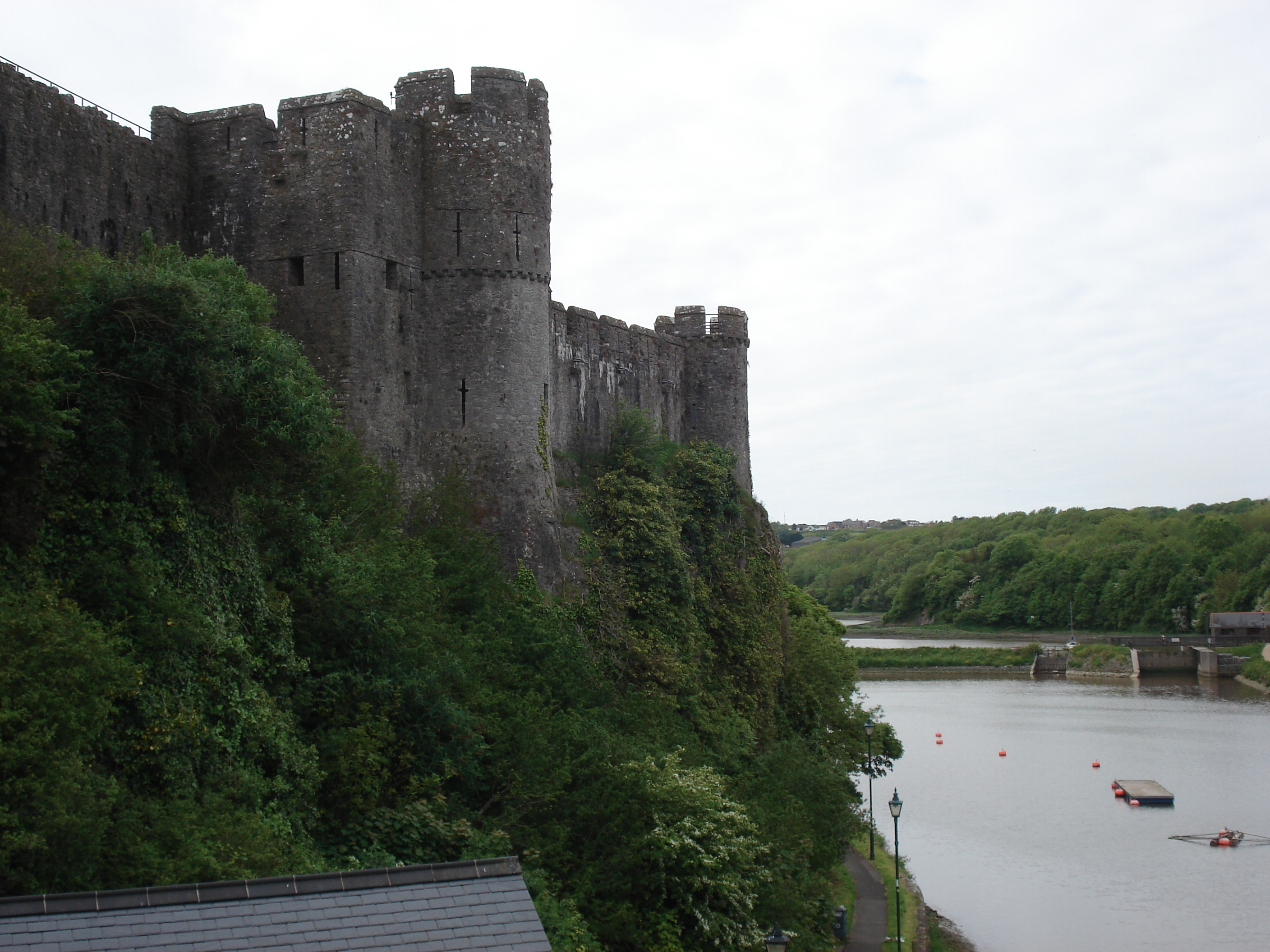 照片 英国(United Kingdom) 彭布罗克郡(Pembrokeshire) 彭布罗克(Pembroke) 城堡(Castle) 2006-05 8