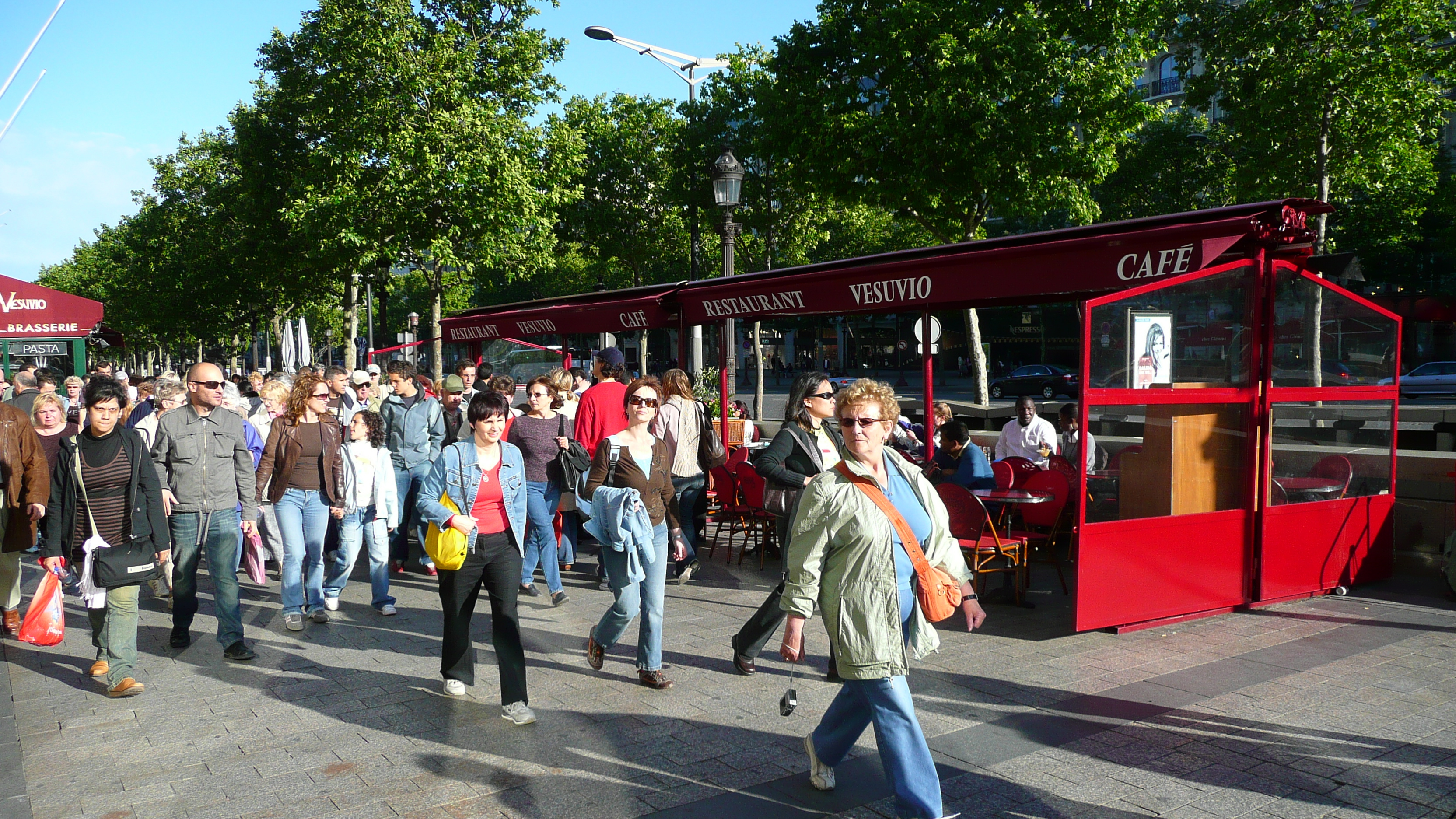 照片 法国(France) 巴黎(Paris) 香榭丽舍大街(Champs Elysees) 2007-04 13