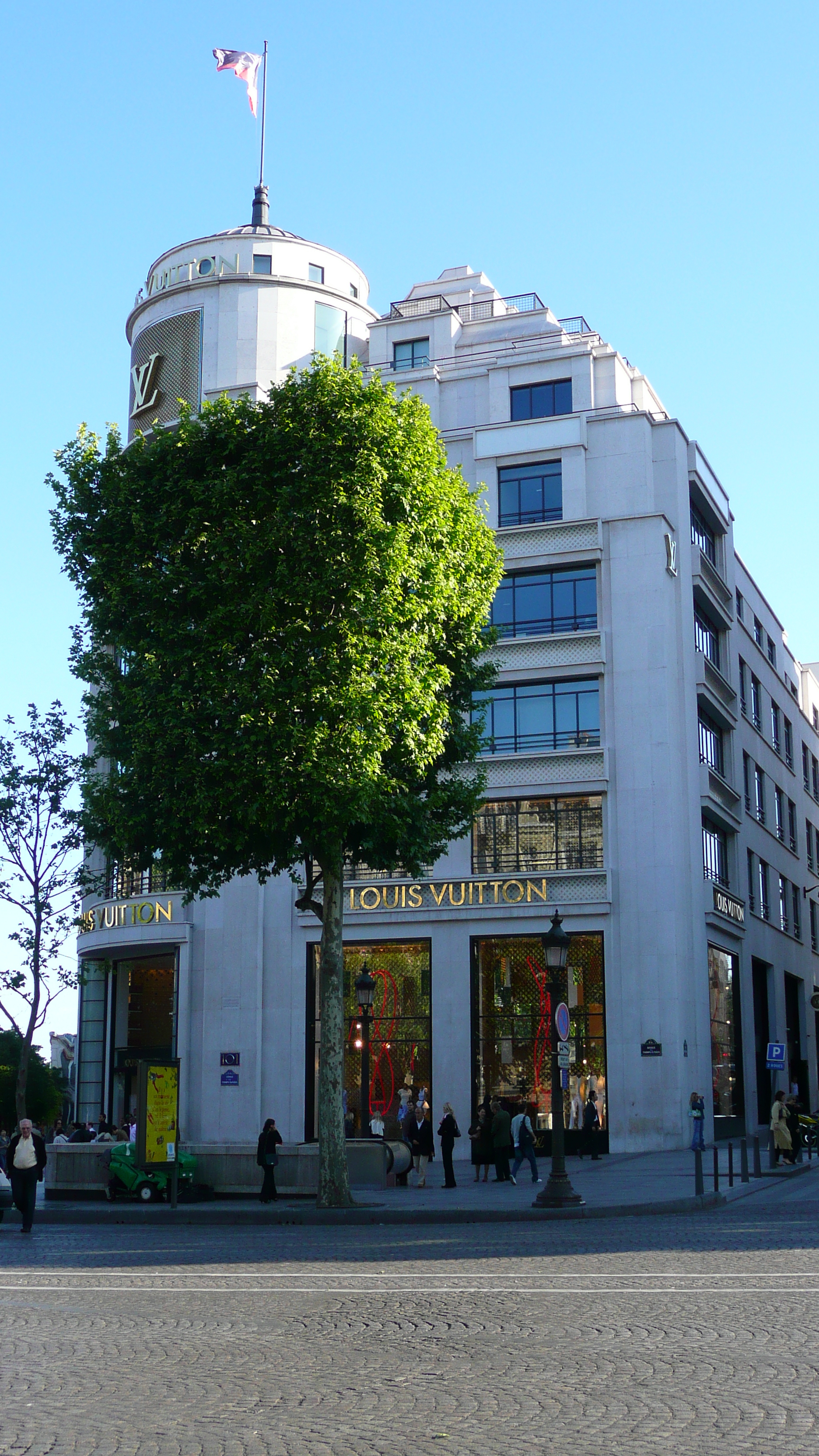 照片 法国(France) 巴黎(Paris) 香榭丽舍大街(Champs Elysees) 2007-04 30