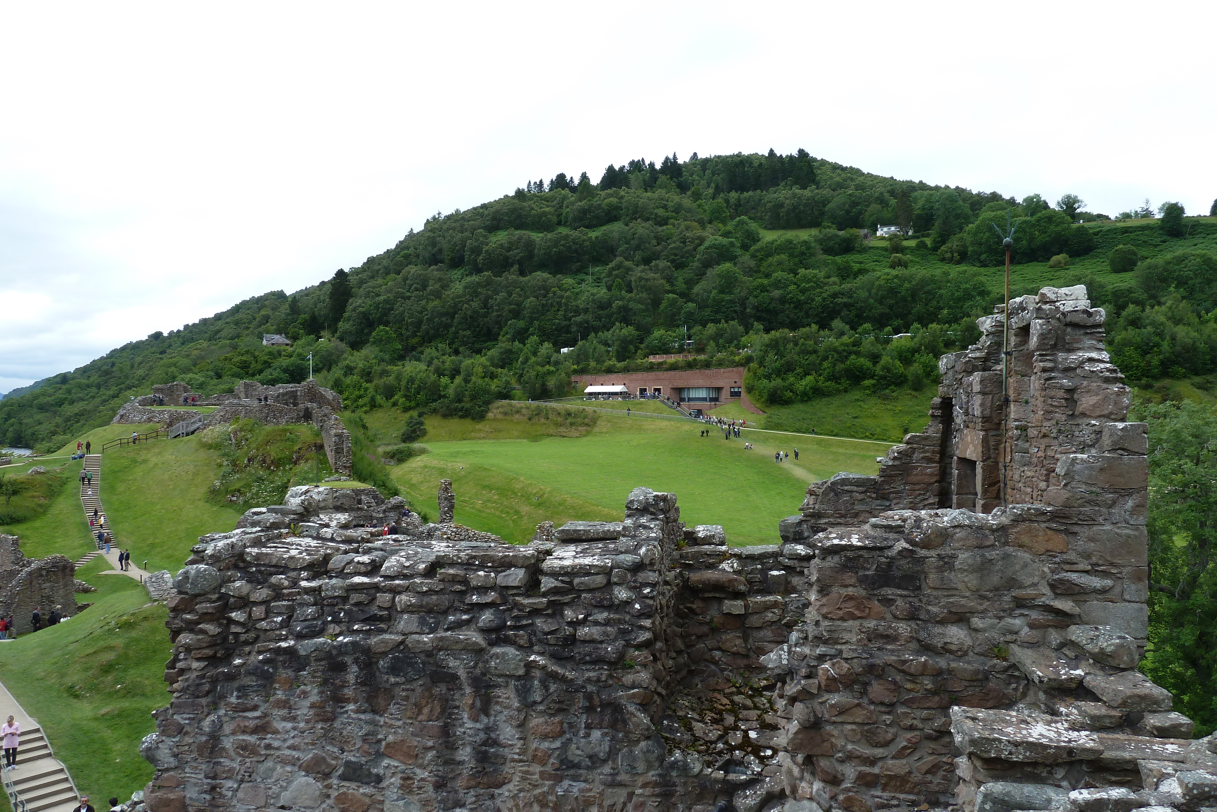 照片 英国(United Kingdom) 苏格兰(Scotland) 厄克特城堡（尼斯湖）(Urquhart Castle (Loch Ness)) 2011-07 47