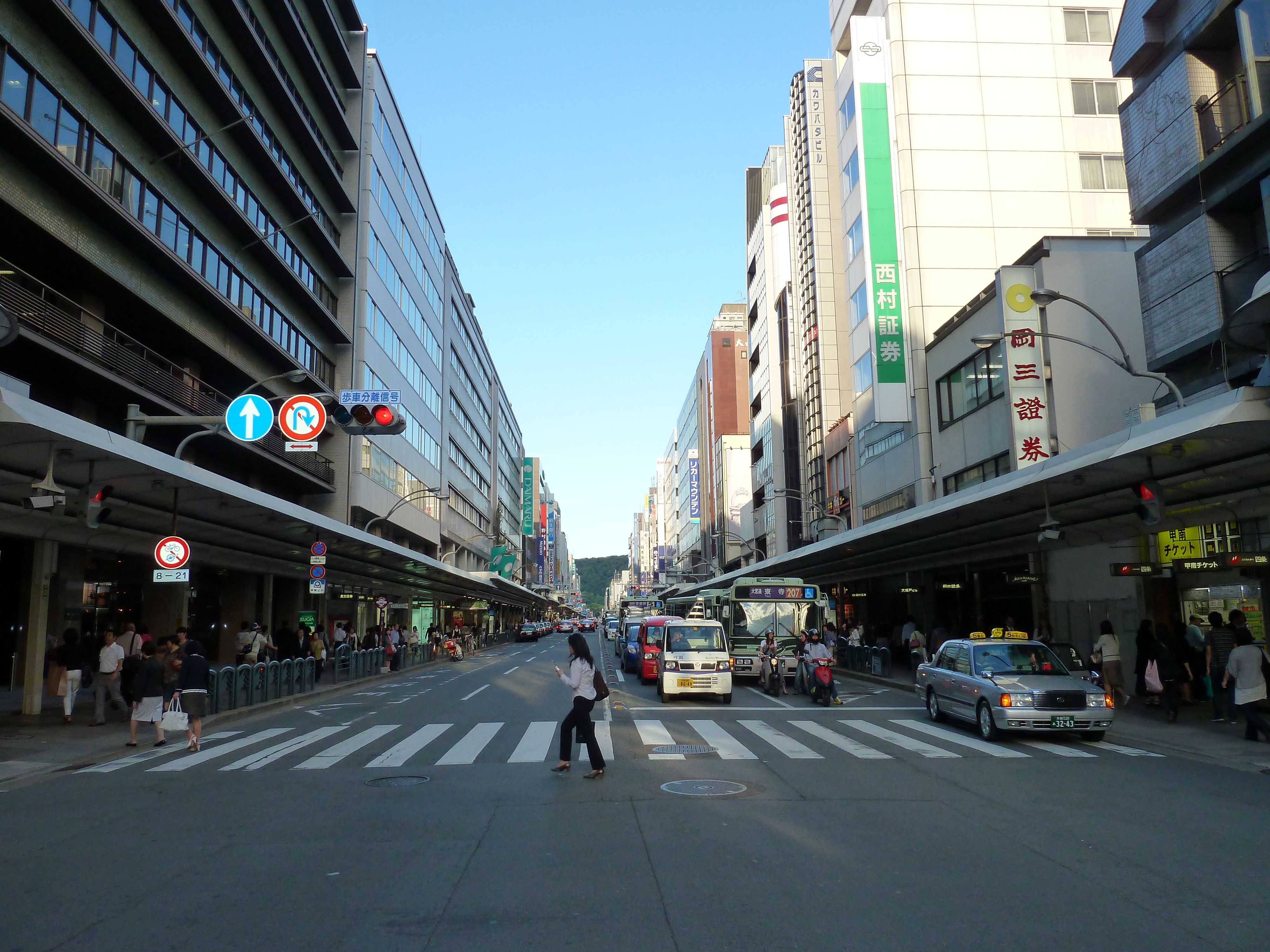 照片 日本(Japan) 京都(Kyoto) 四条通(Shijo dori) 2010-06 20