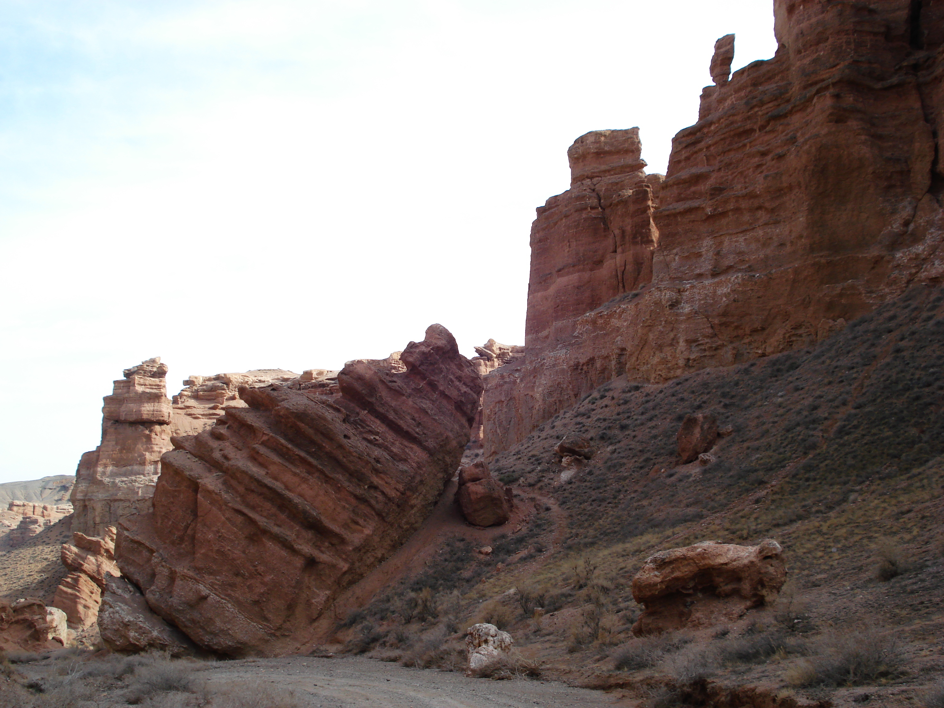 照片 哈萨克斯坦(Kazakhstan) 恰伦峡谷(Charyn Canyon) 2007-03 118