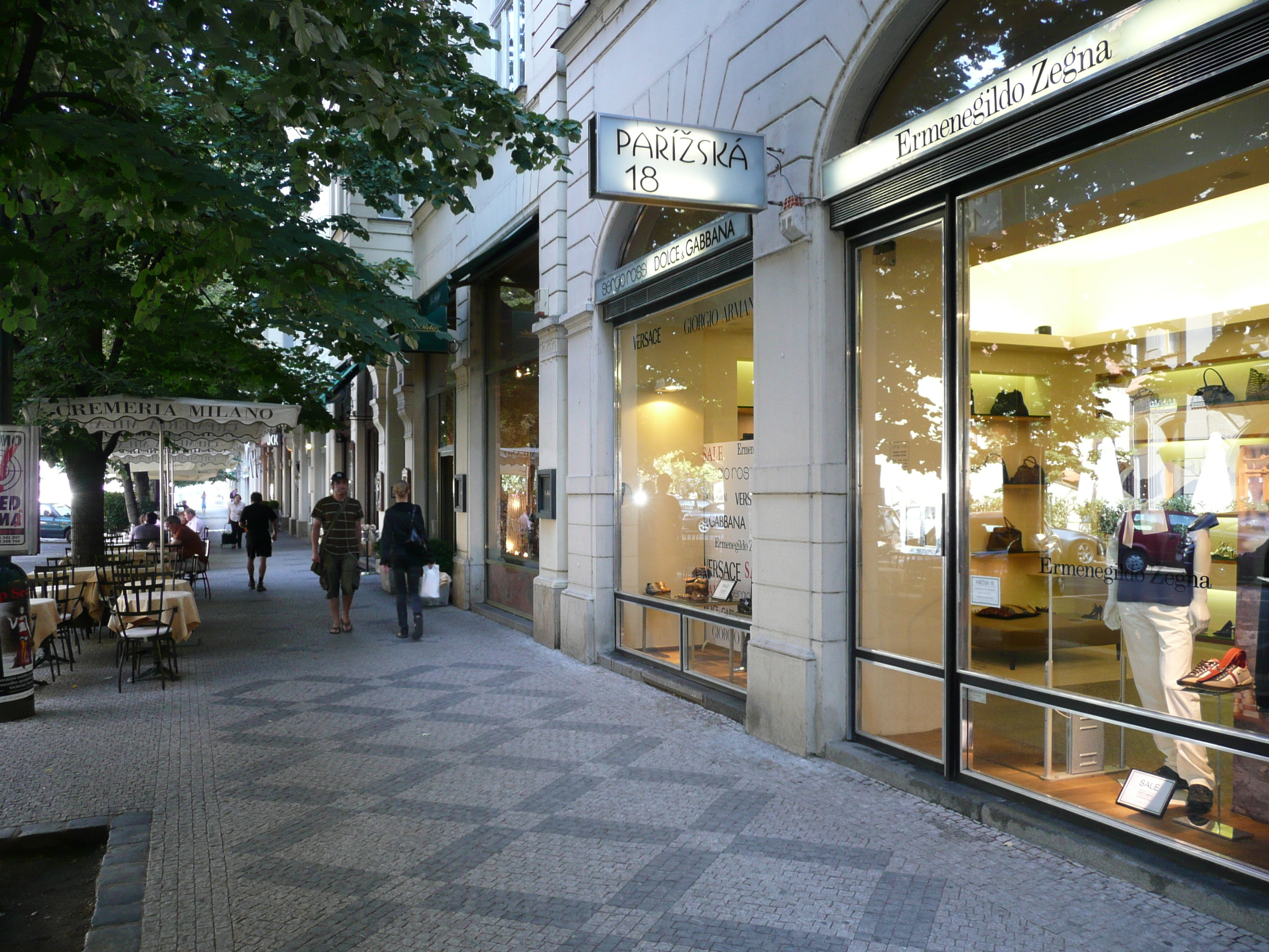 照片 捷克(Czech Republic) 布拉格(Prague) 巴黎大街(Parizska) 2007-07 54