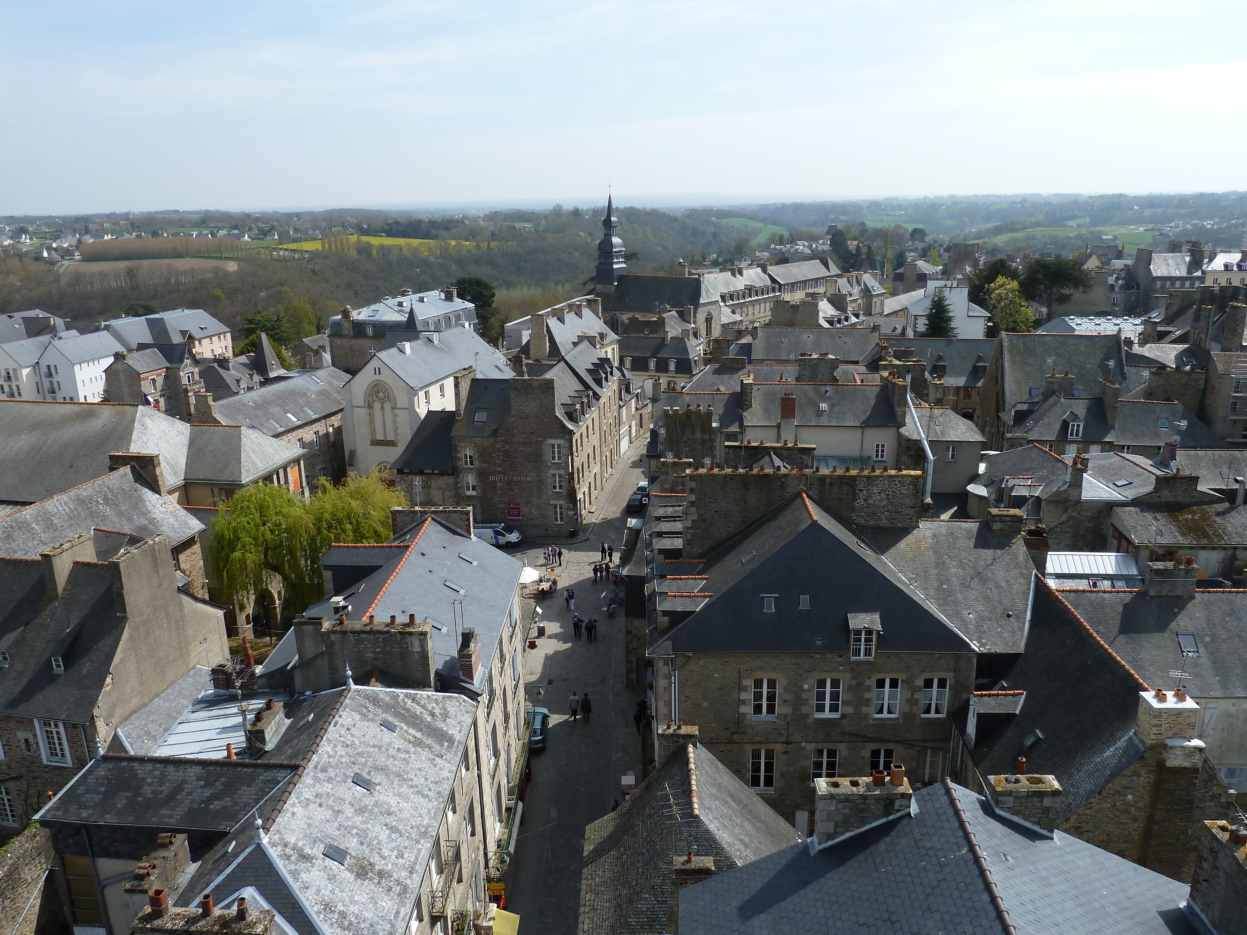 照片 法国(France) 迪南(Dinan) 迪南钟楼(Dinan clock tower) 2010-04 34