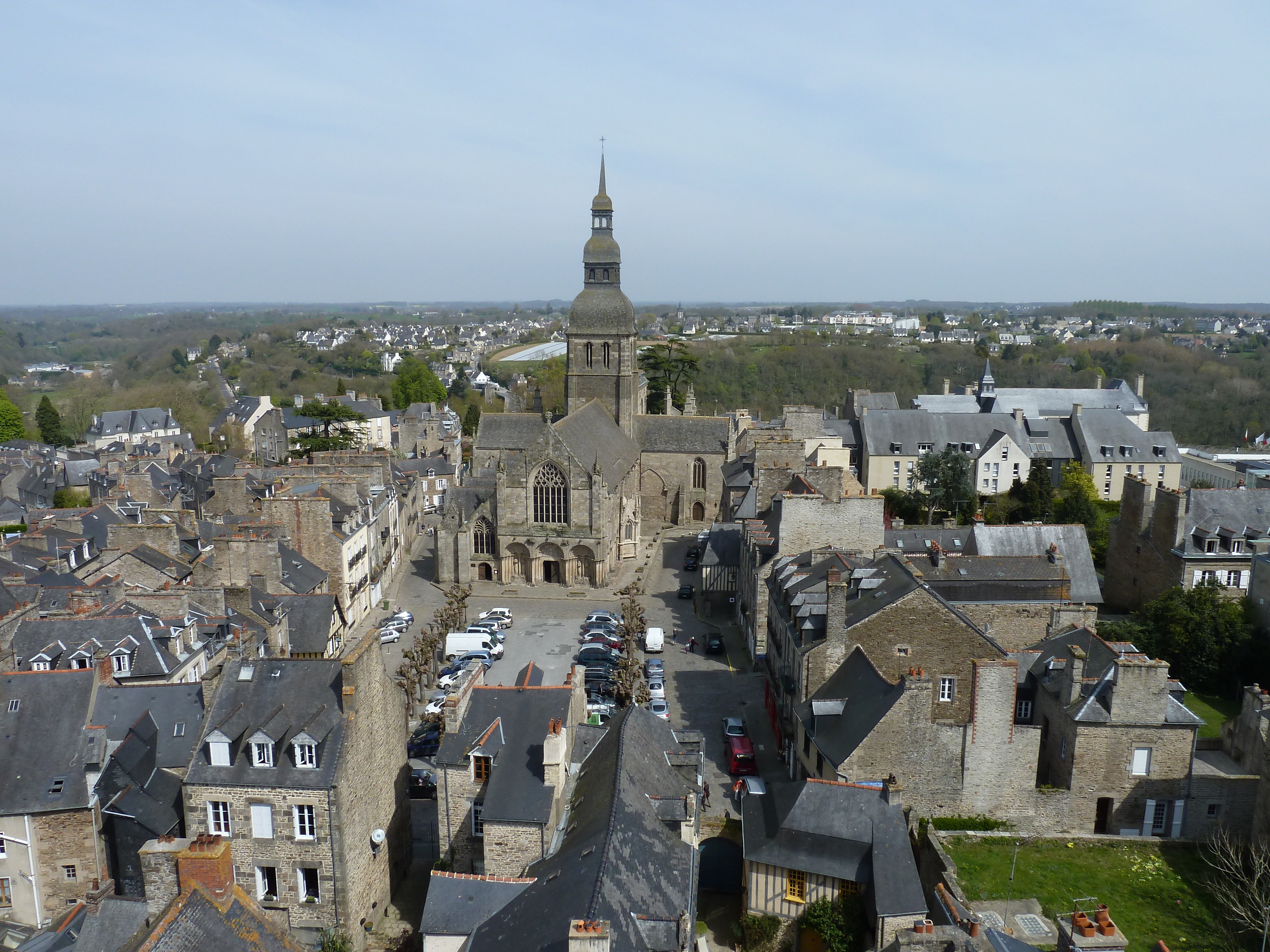 照片 法国(France) 迪南(Dinan) 迪南钟楼(Dinan clock tower) 2010-04 21