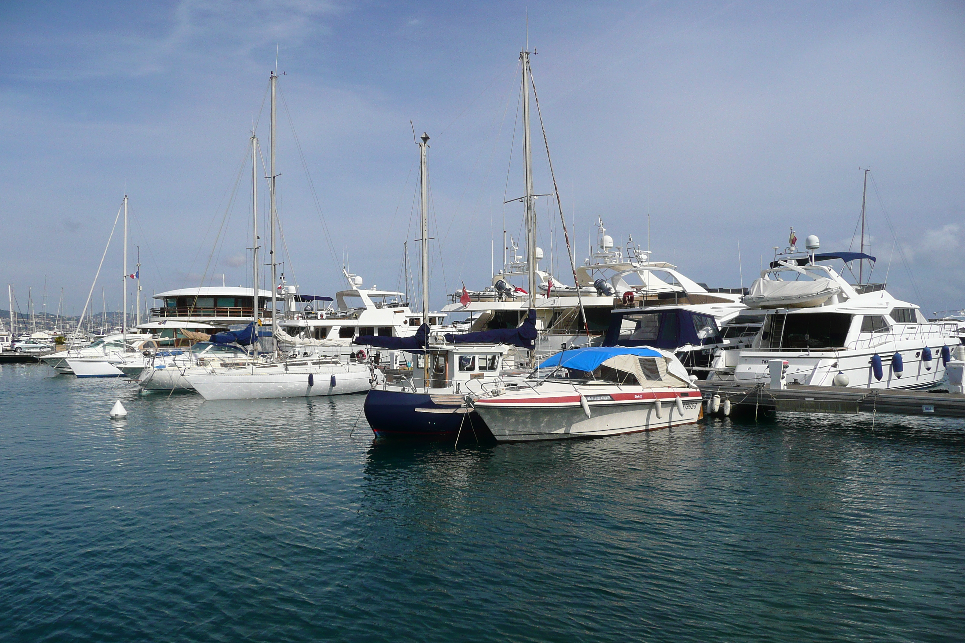 照片 法国(France) 拉纳普勒(La Napoule) 拉纳普勒港(Port La Napoule) 2008-03 0