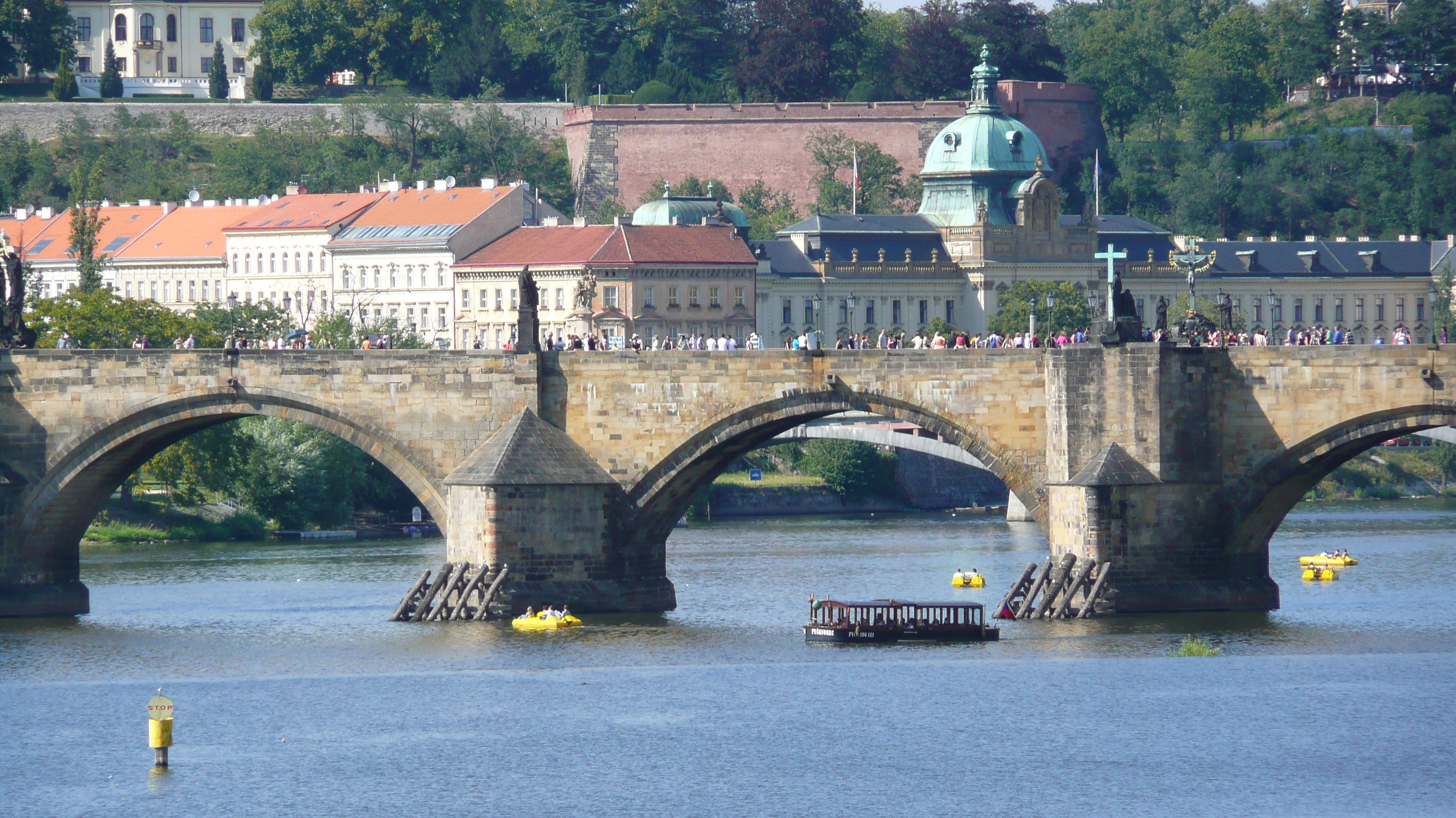 照片 捷克(Czech Republic) 布拉格(Prague) 斯美塔那河岸(Smetanovo nabr) 2007-07 39