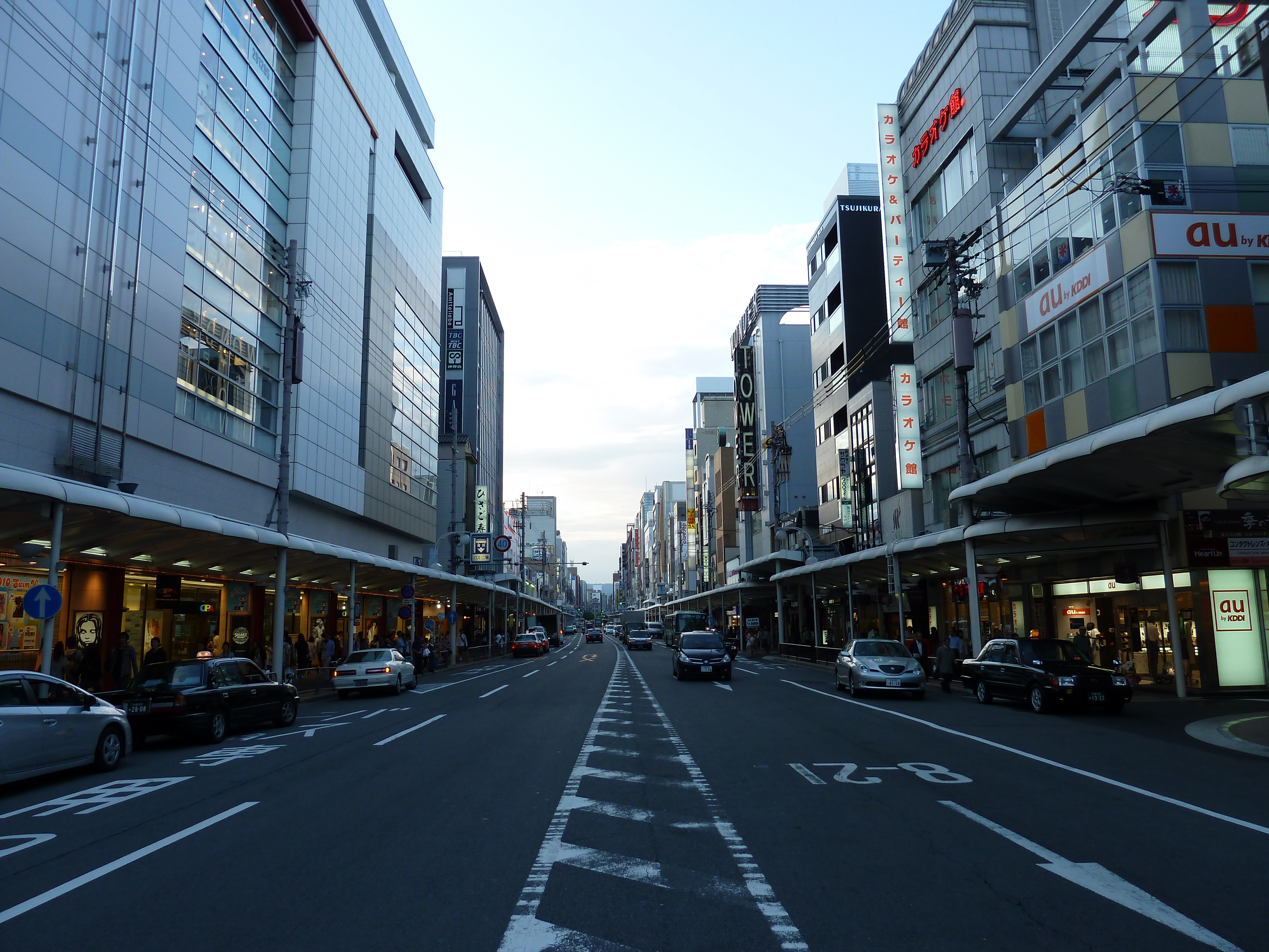 照片 日本(Japan) 京都(Kyoto) 四条通(Shijo dori) 2010-06 2