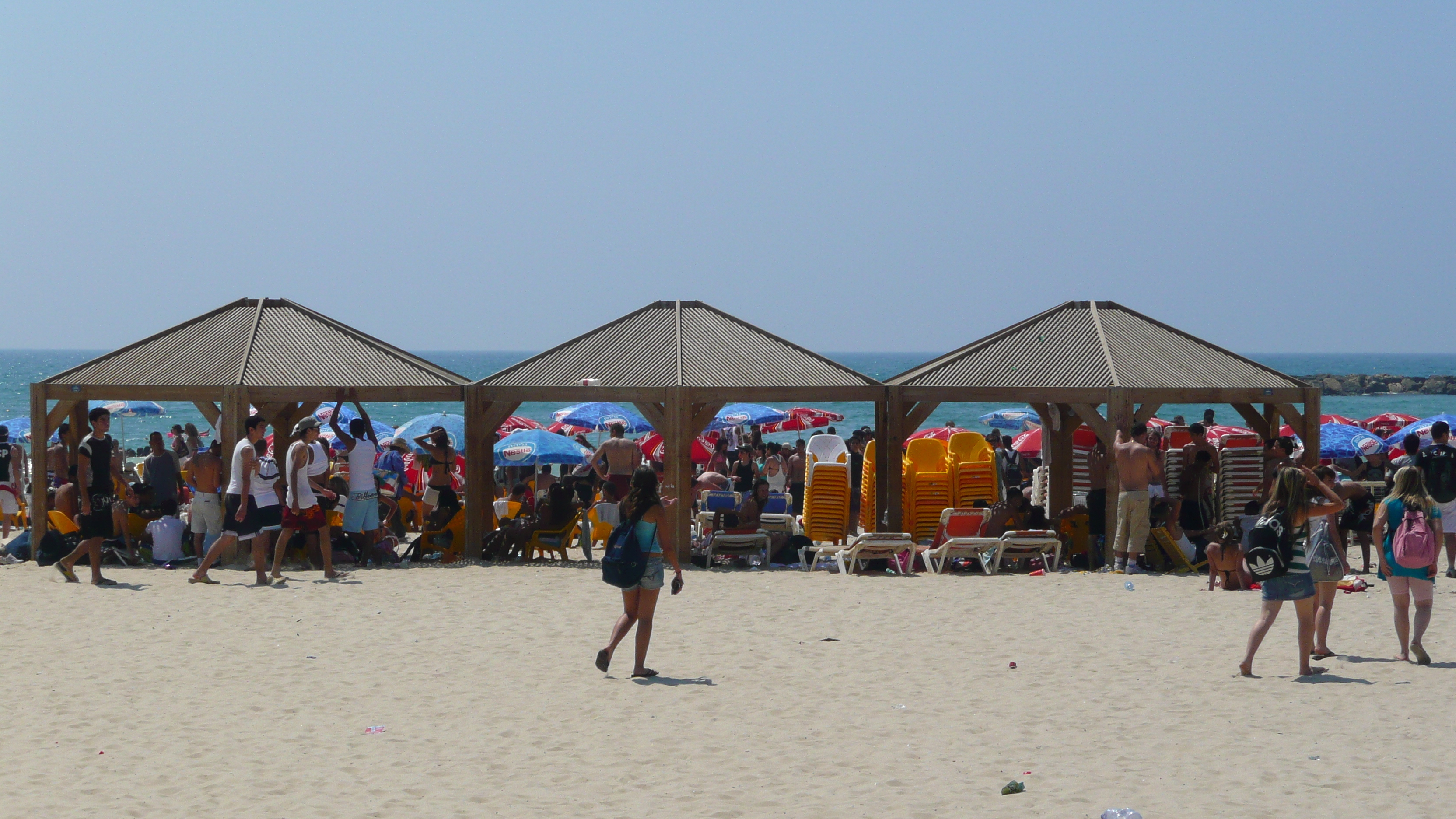 照片 以色列(Israel) 特拉维夫(Tel Aviv) 特拉维夫海滩(Tel Aviv Beach) 2007-06 3