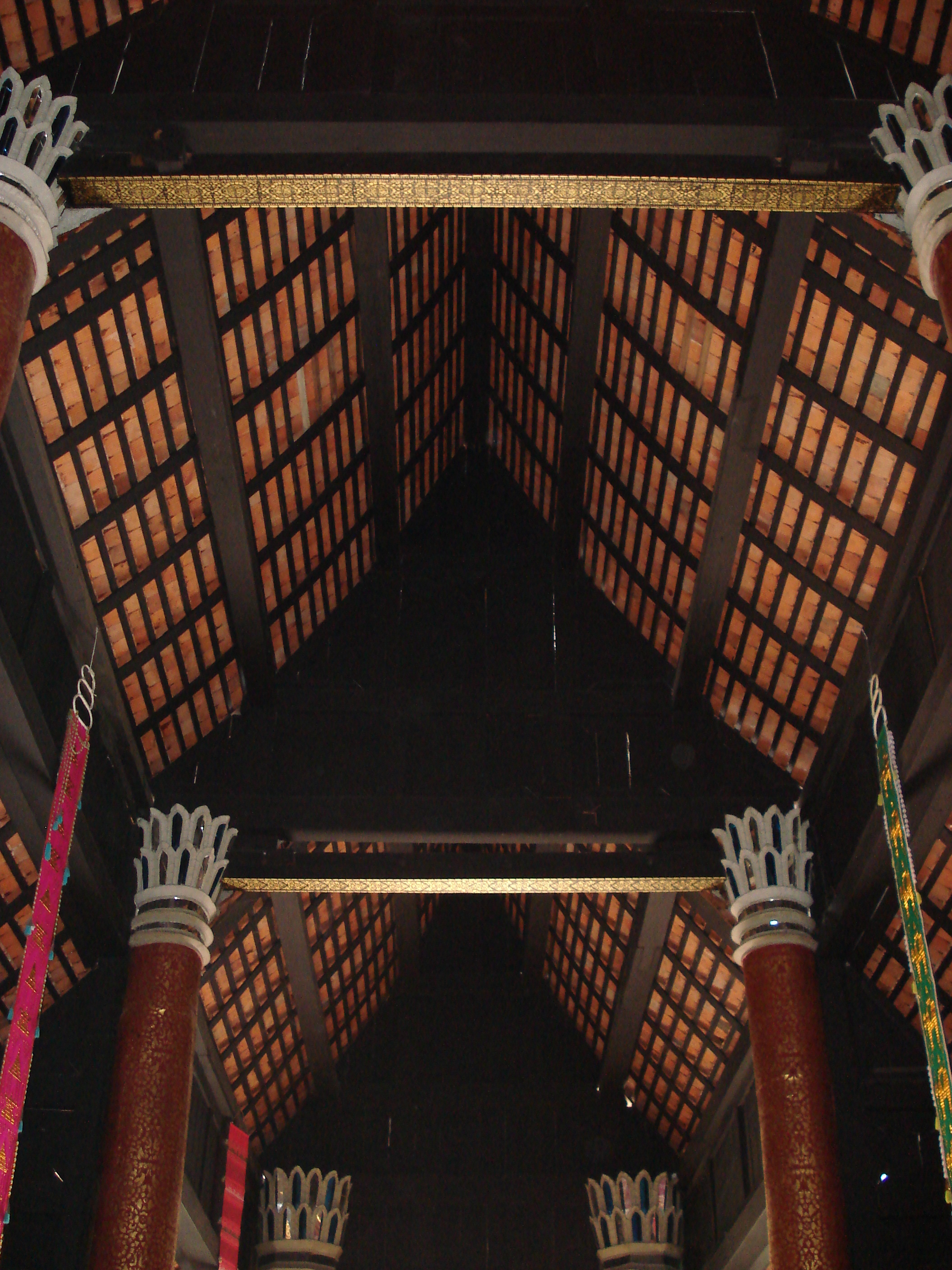 照片 泰国(Thailand) 清迈(Chiang Mai) 护城河内(Inside Canal) 契迪龙寺(Wat Chediluang Varaviharn temple) 2006-04 17