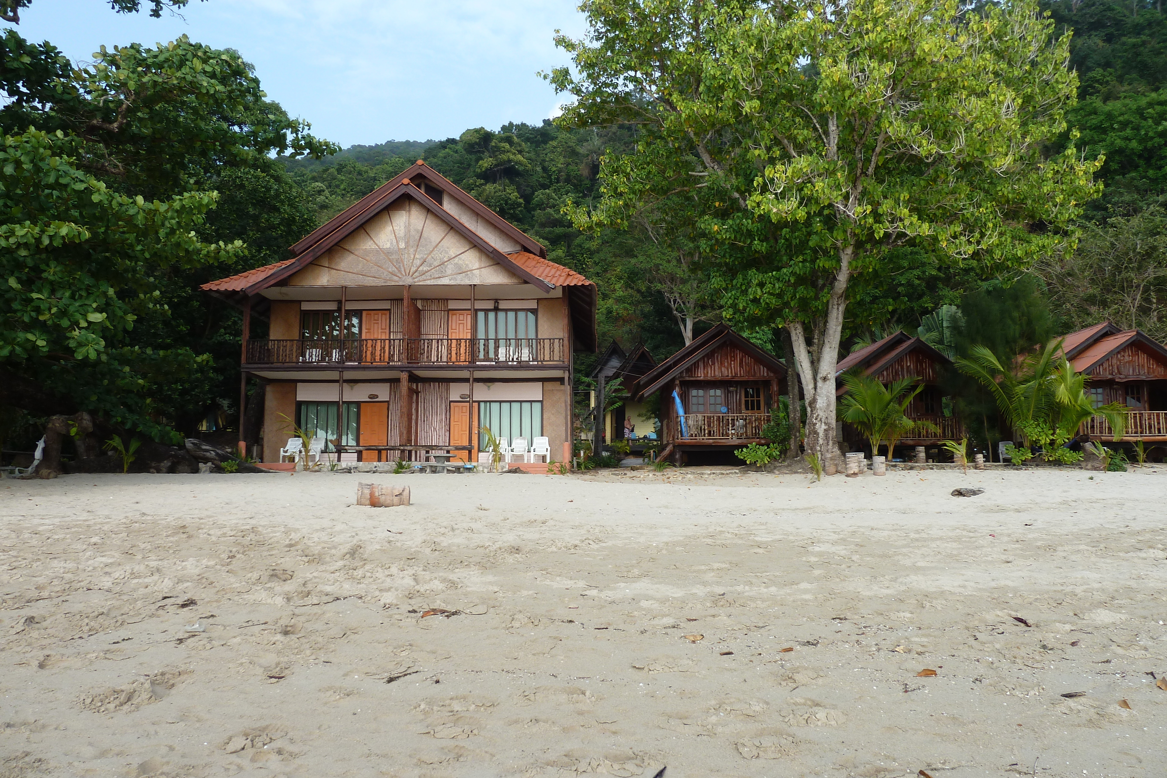 照片 泰国(Thailand) 象岛(Ko Chang) 白沙滩(White sand beach) 2011-02 23