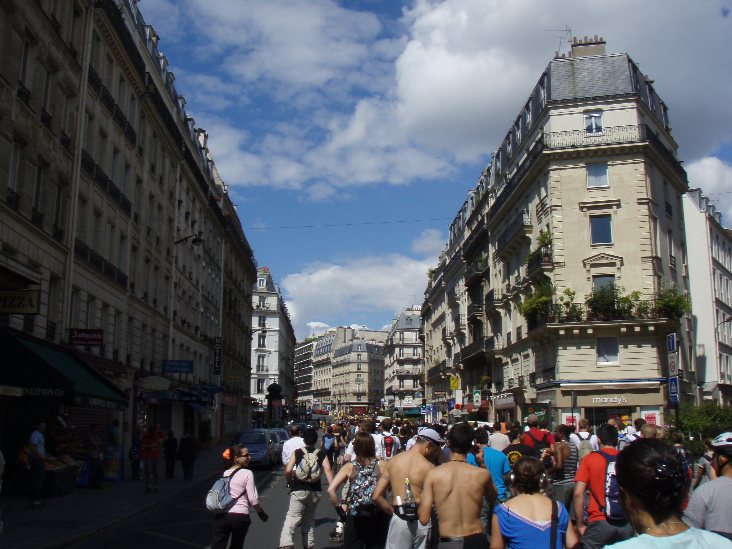 照片 法国(France) 巴黎(Paris) 轮滑漫游活动(Randonnee Roller et Coquillages) 2007-07 102