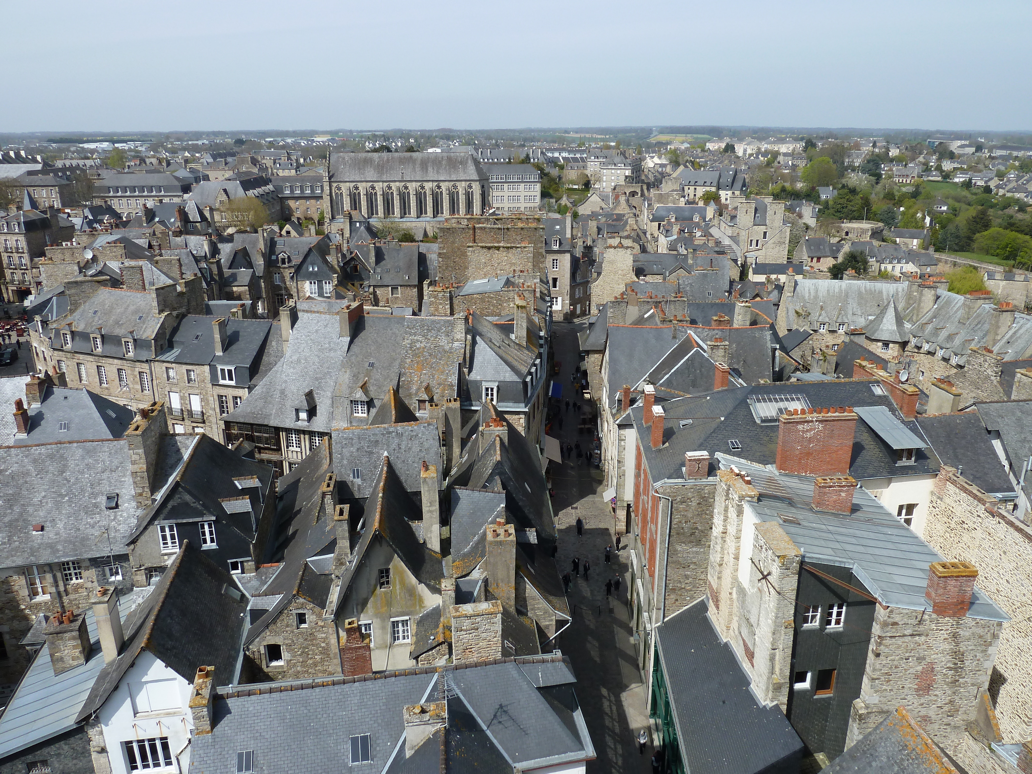 照片 法国(France) 迪南(Dinan) 迪南钟楼(Dinan clock tower) 2010-04 17